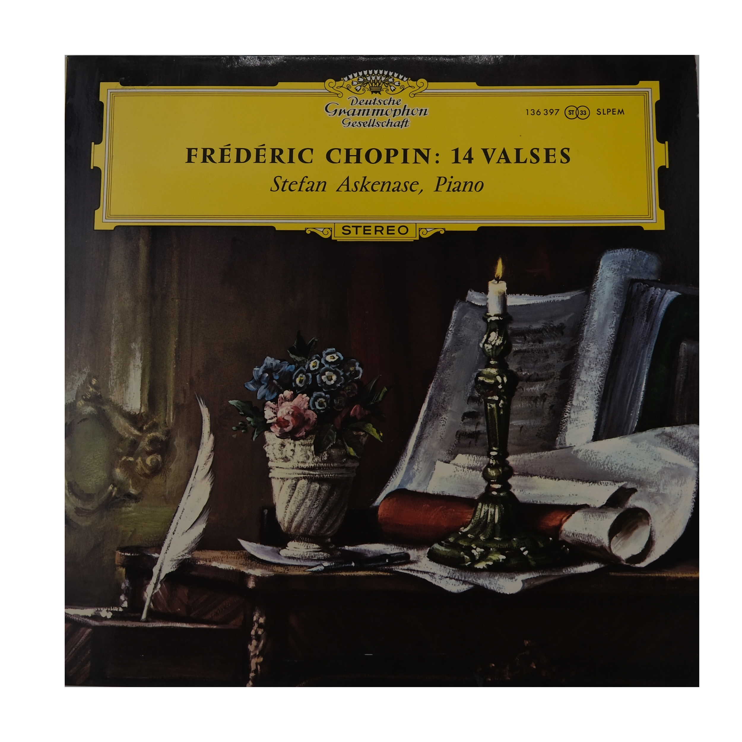 Chopin, Stefan Askenase: 14 Valses, 1964, Deutsche Grammophon