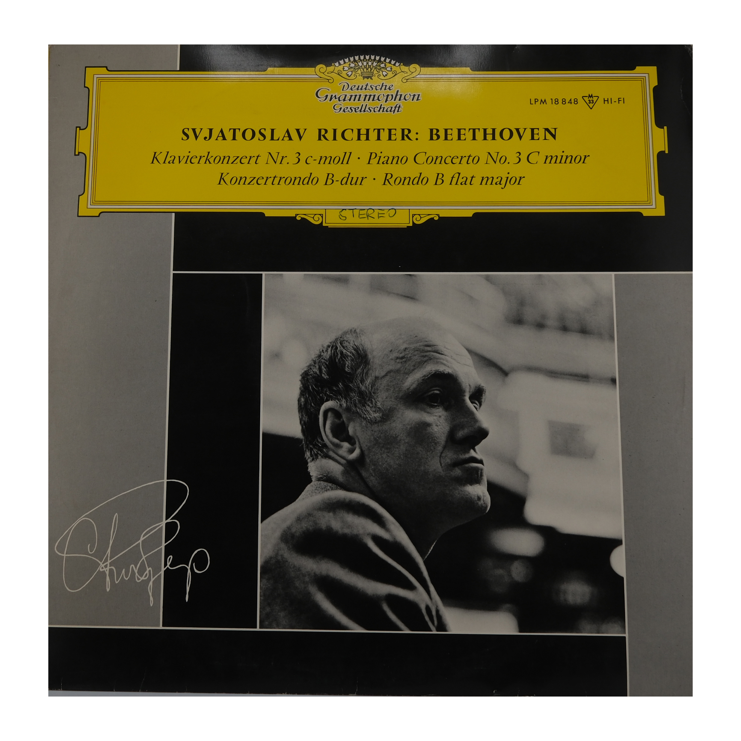 Beethoven, Svjatoslav Richter - Concerto No 3, Rondo B, 1963