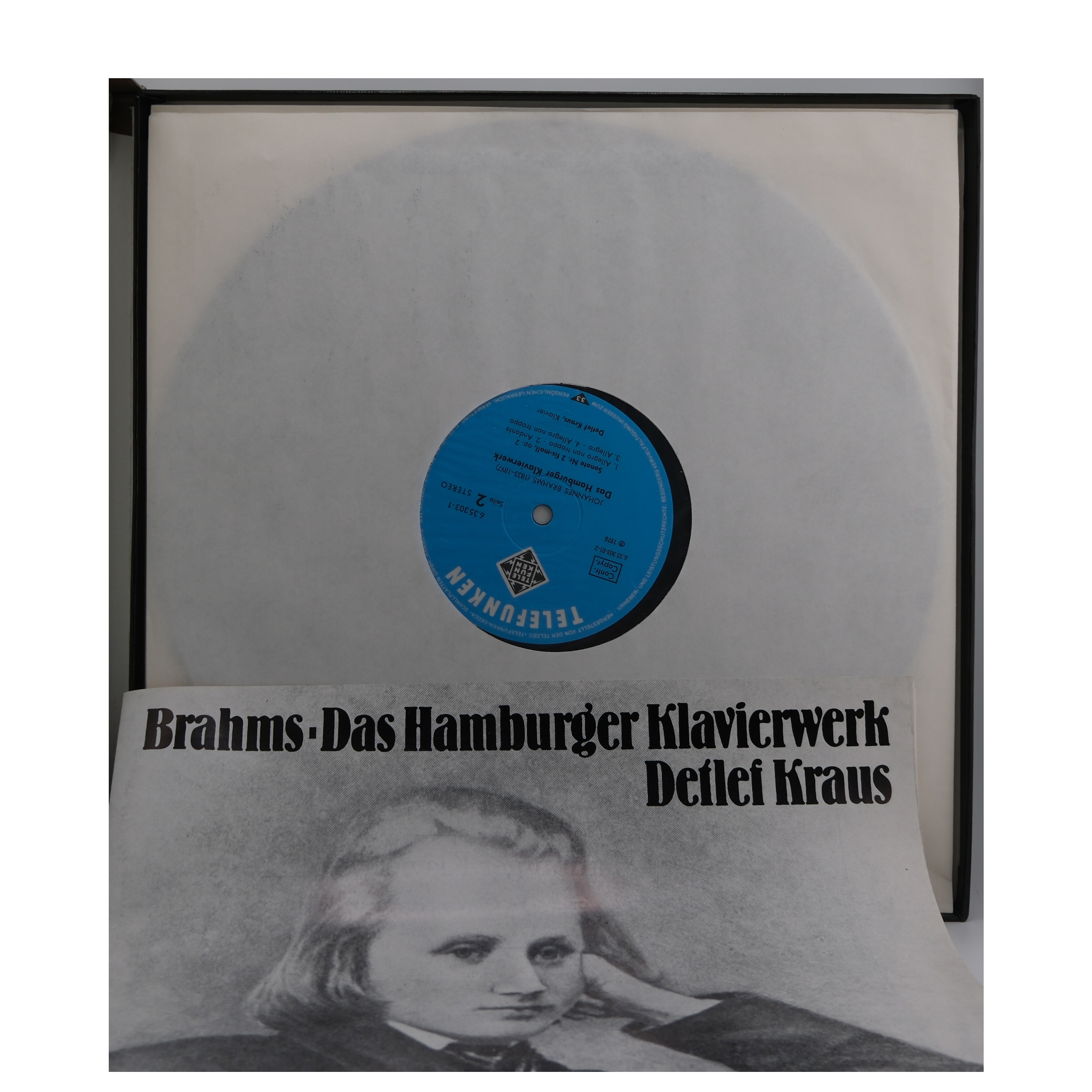 Brahms, Detlef Kraus, Œuvres pour piano, 1976 – Image 2