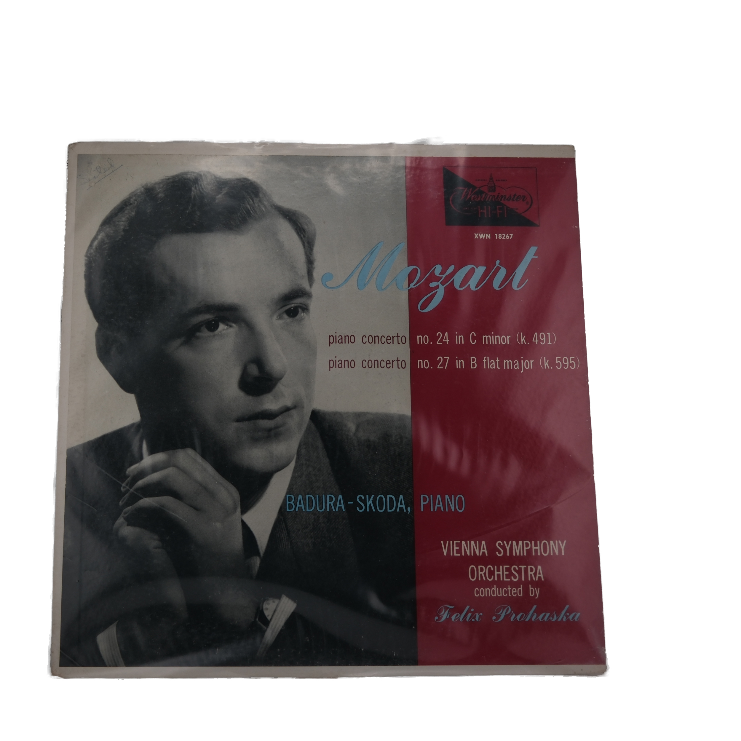 Mozart - Prohaska, Skoda, Vienna Symphony, Concerto Piano