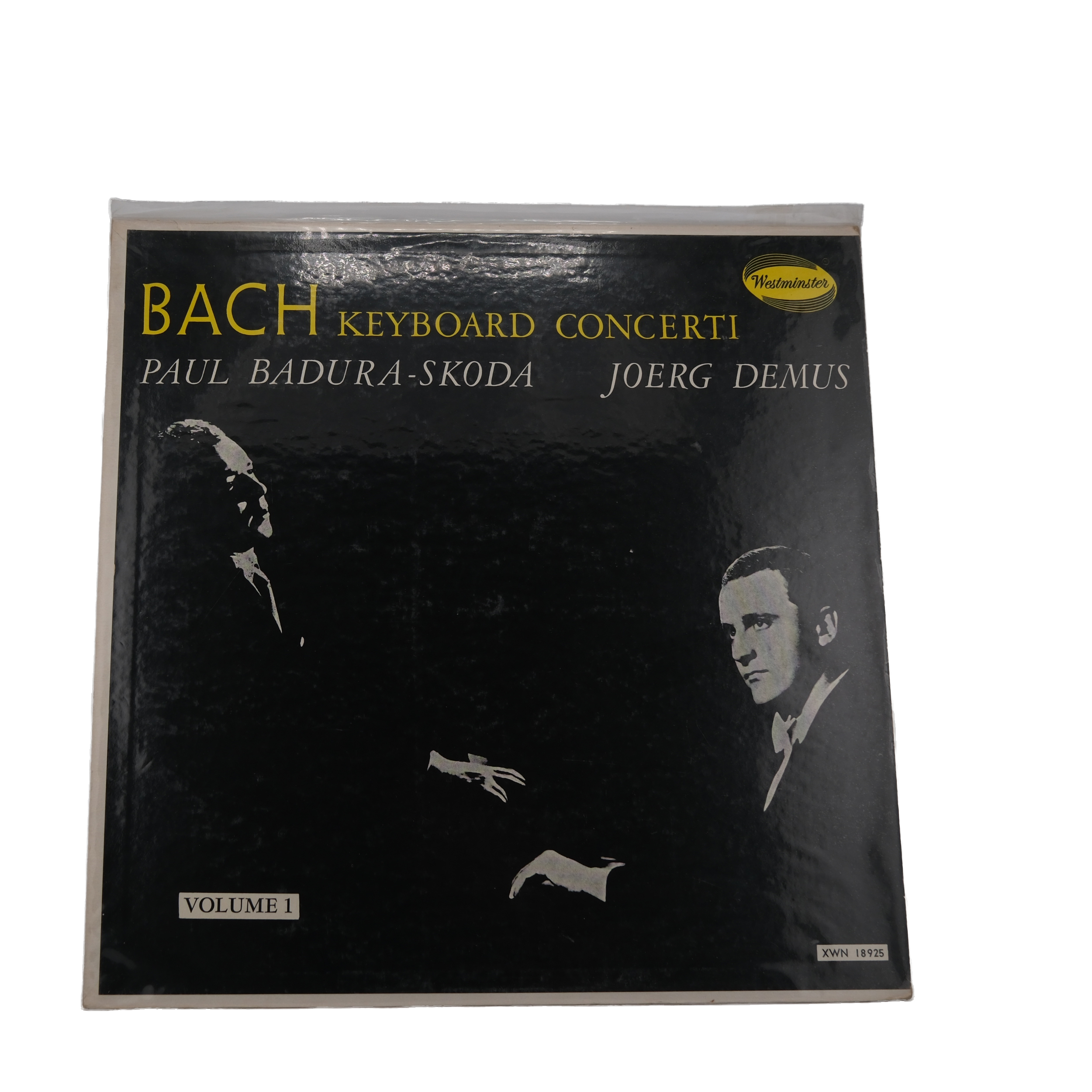 Bach, Paul Badura Skoda, Joerg Demus, Concertos pour clavier, 1960