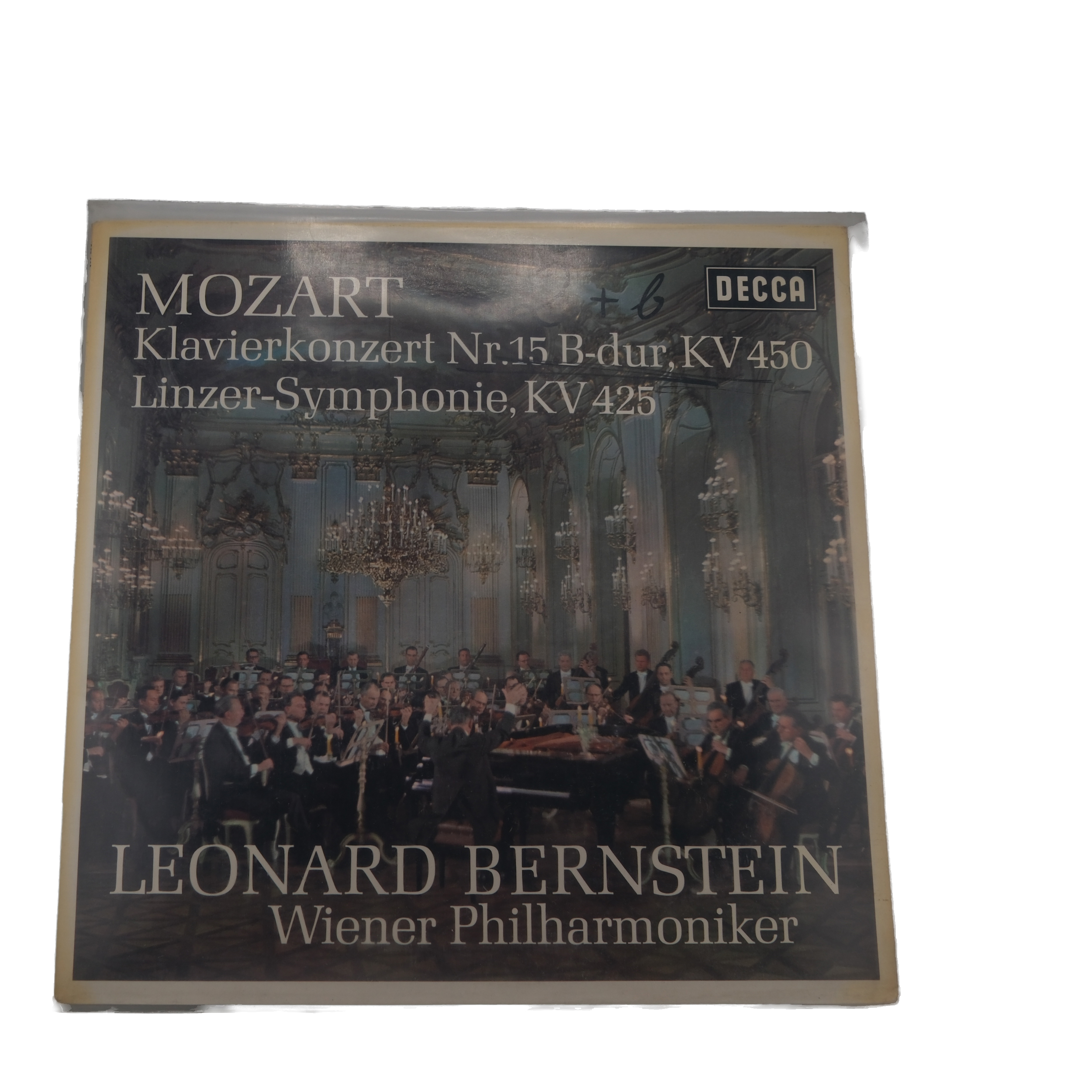 Mozart: Concerto Piano 15 & Symphonie Linz - Bernstein, 1979