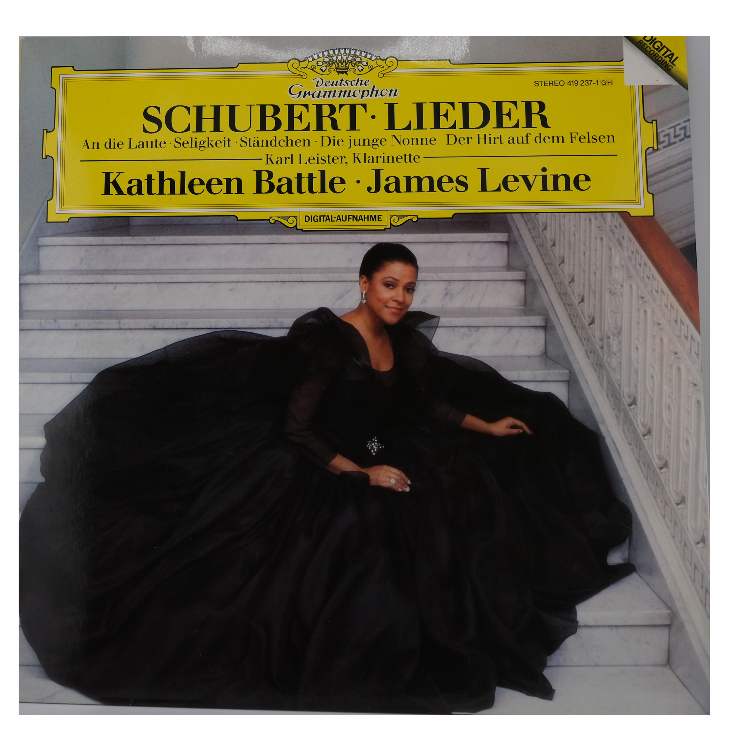 Schubert: Lieder - Levine, Battle, Leister (1988)