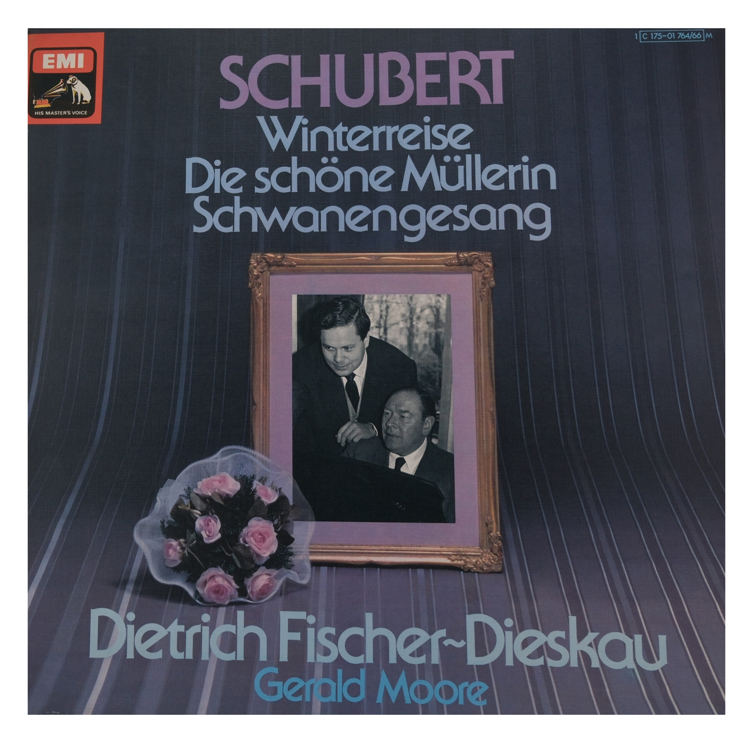 Schubert Fischer-Dieskau Moore Lieder Mono 3 Disques