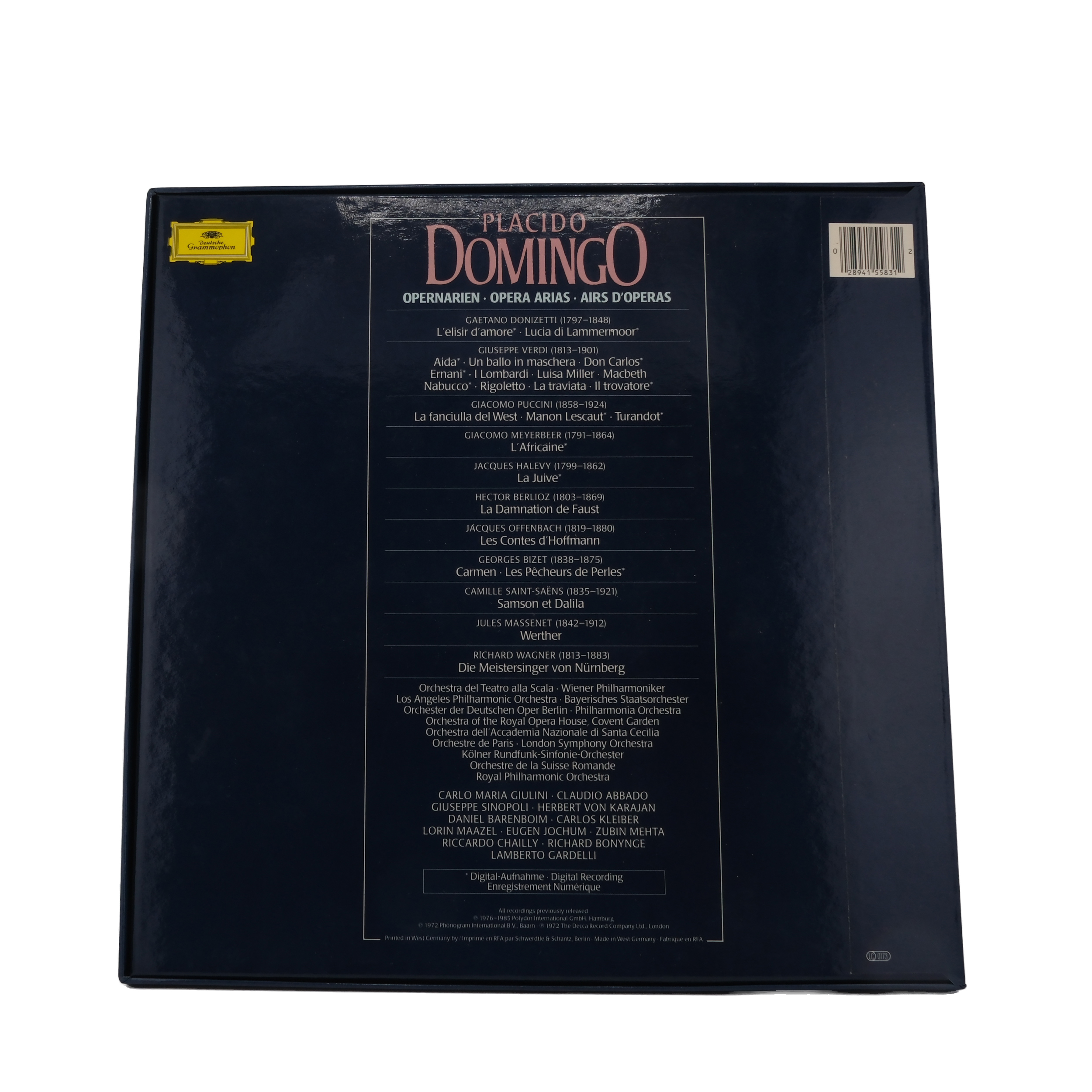 Domingo - Airs d'Opéra célèbres (1985)