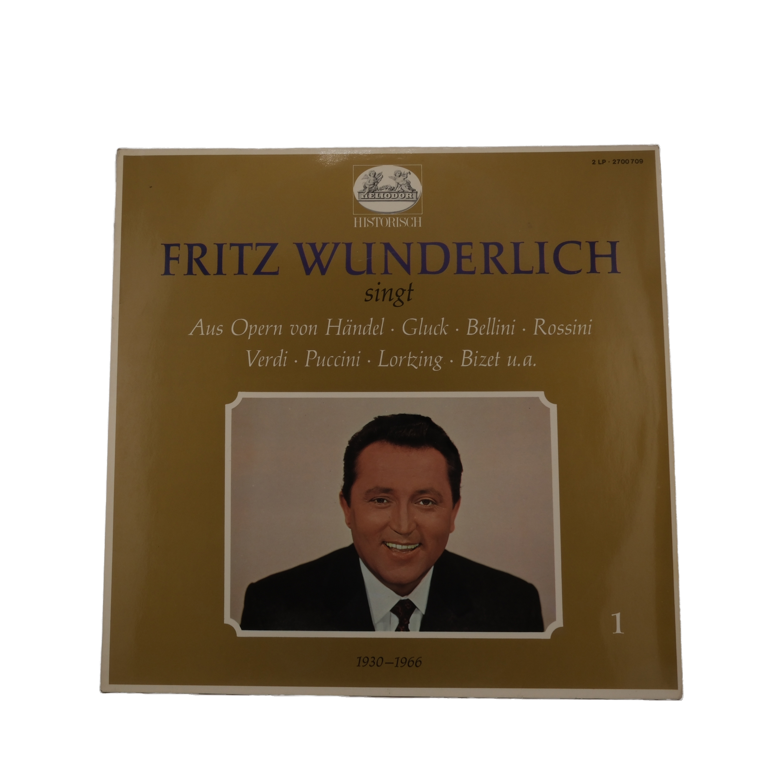 Xerxes&Julius Caesar Heliodor (1971) Fritz Wunderlich Mono Vinyl