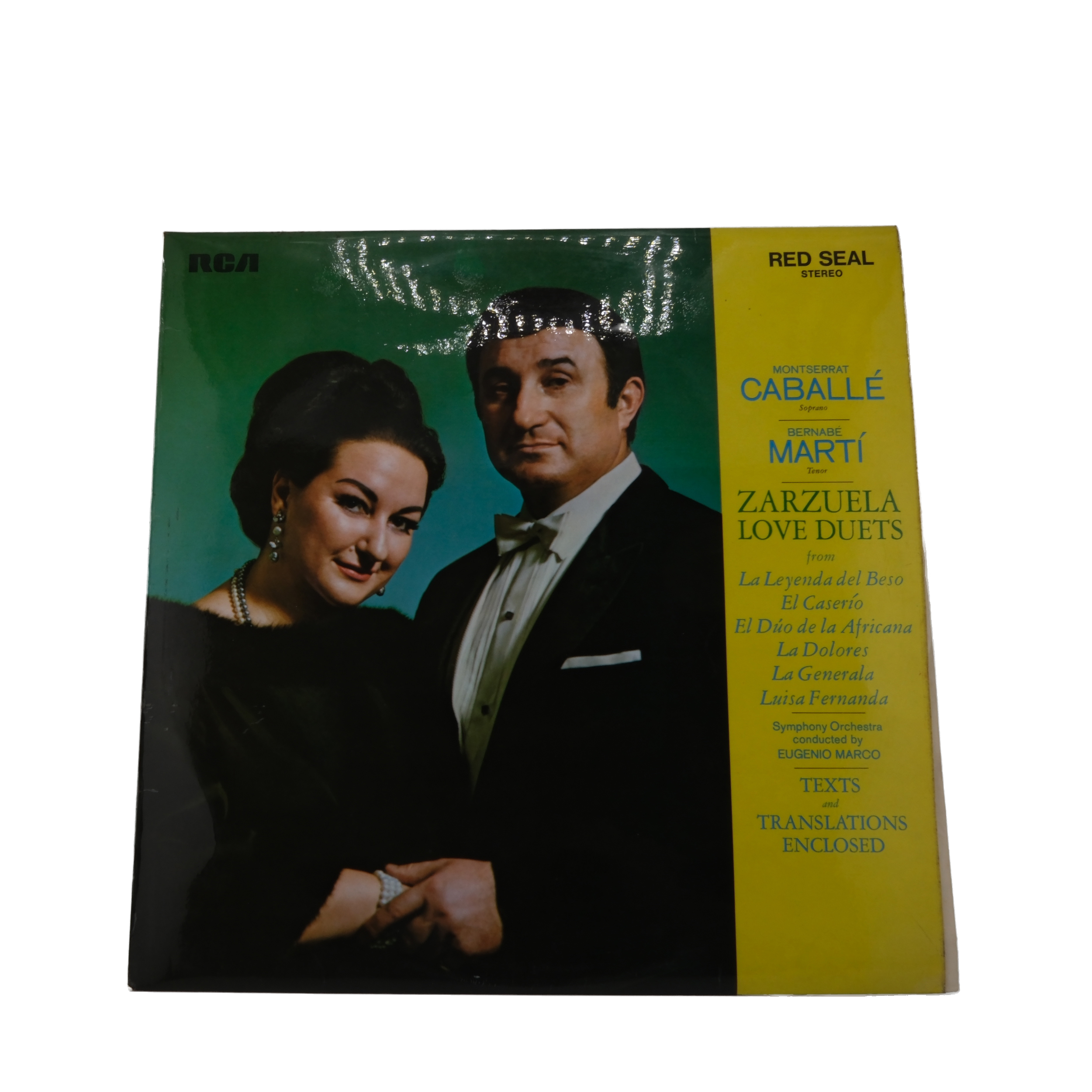 Zarzuela par Caballé & Martí, dir. Marco, 1969 RCA Victor