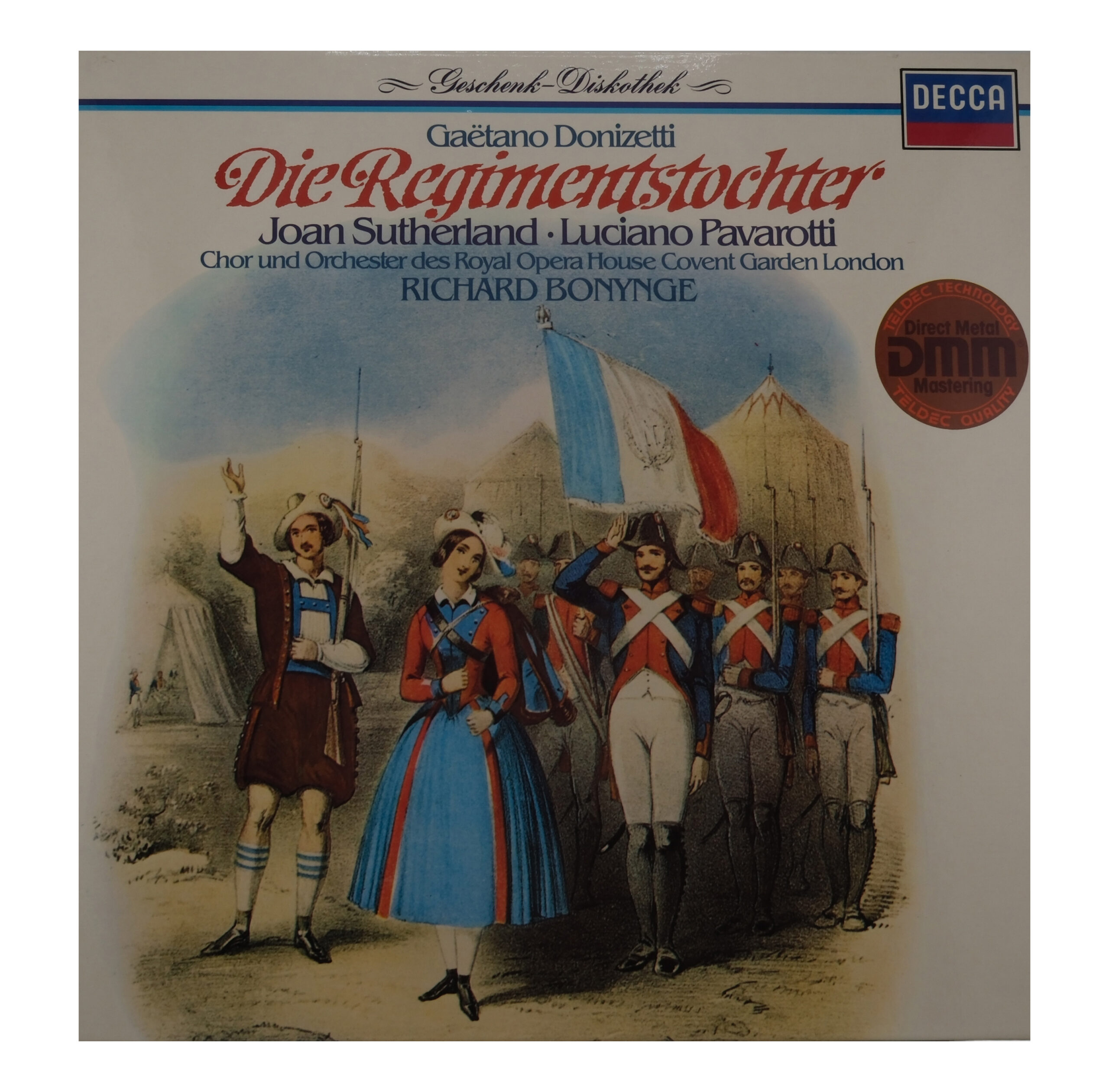 La Fille Du Régiment Donizetti 1968 Decca Bonynge Sutherland Pavarotti