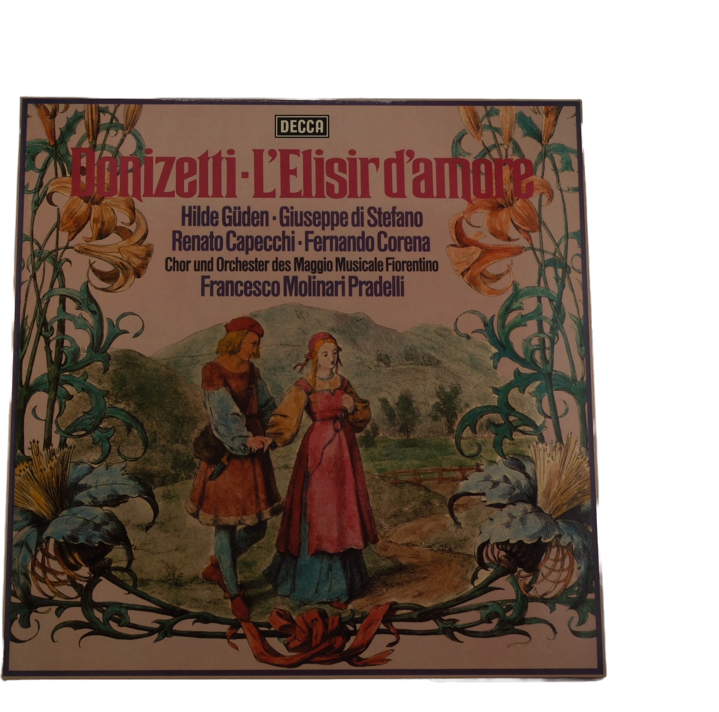 L'Elisir D'Amore Donizetti 1969 Decca Francesco Molinari Pradelli