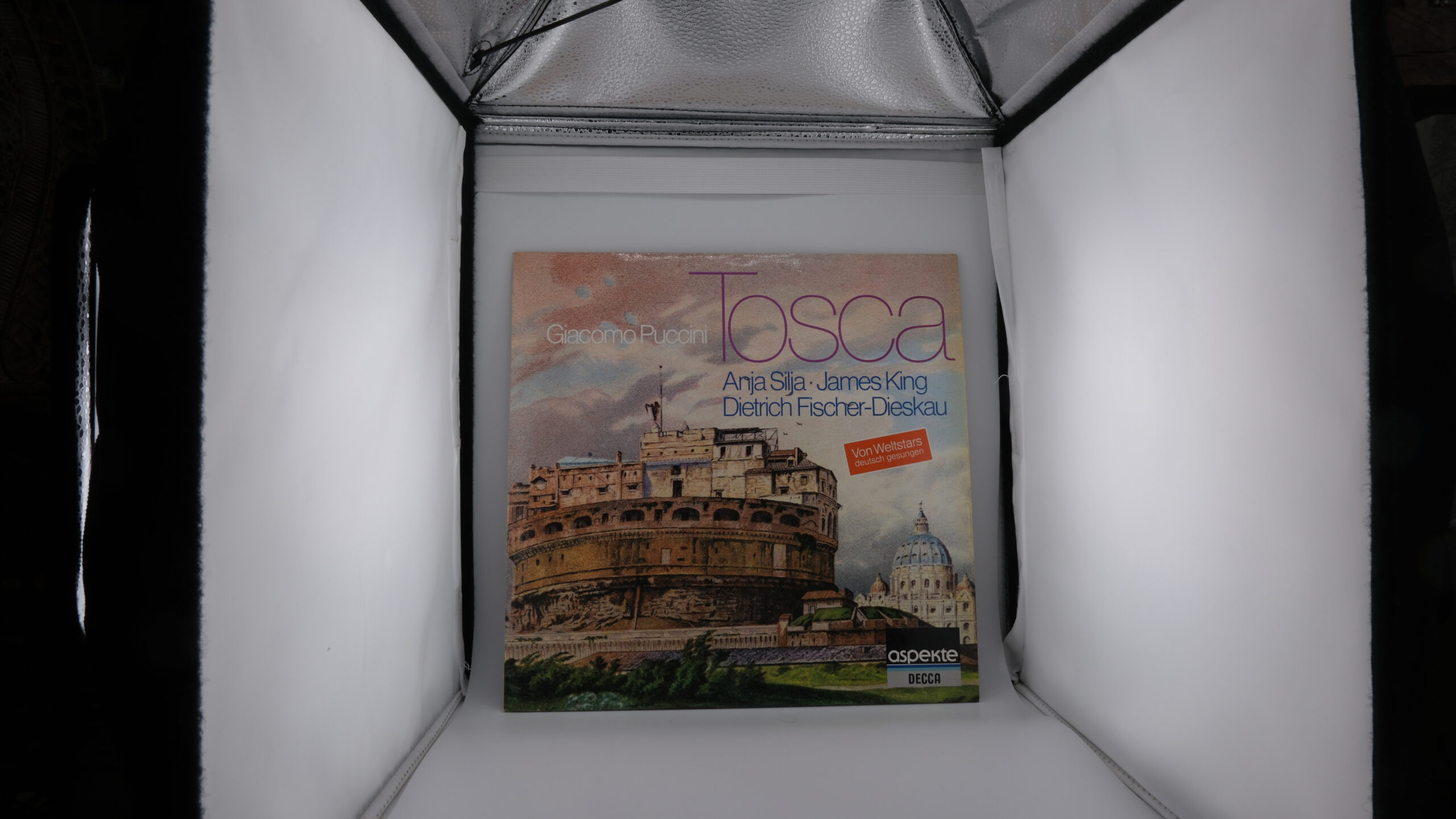 Giacomo Puccini Tosca 1964 Stereo Decca Anja Silja King