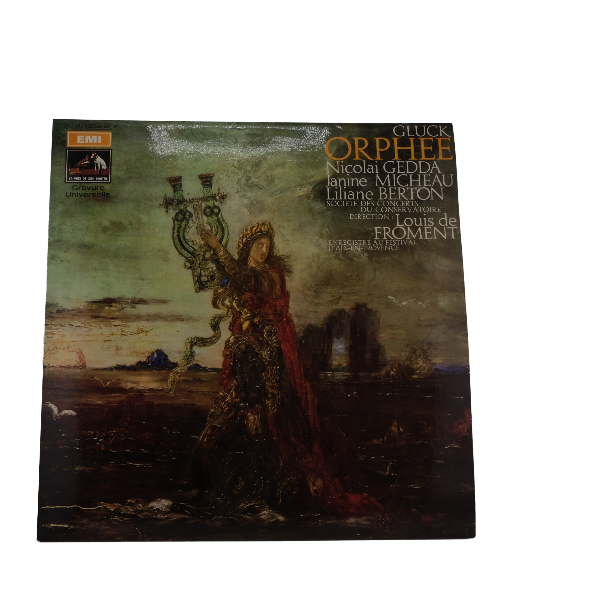 Gluck: Orphée Louis de Froment Gedda Micheau Berton