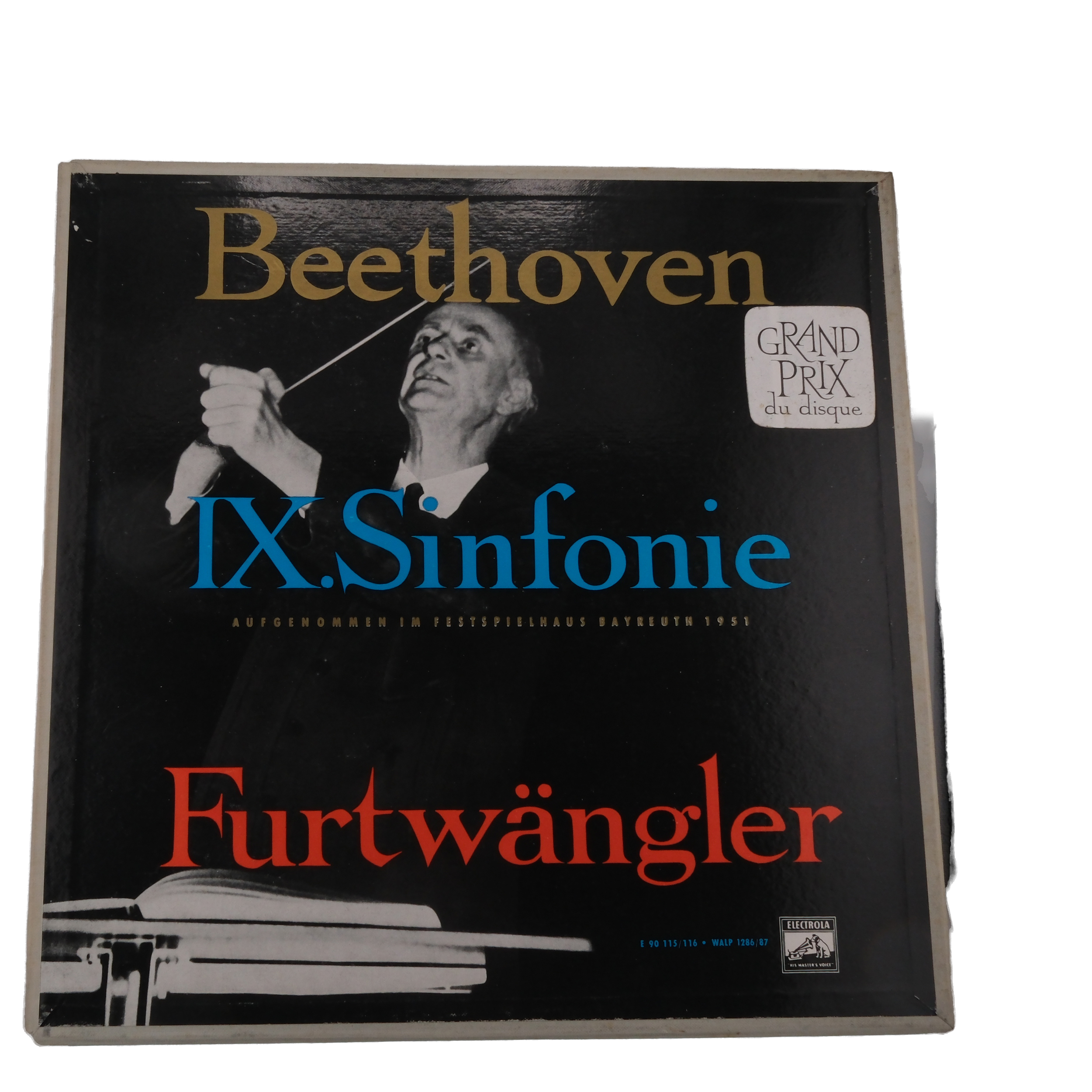 Beethoven Sinfonie No. IX D-Moll Op. 125 1955 Electrola Furtwängler