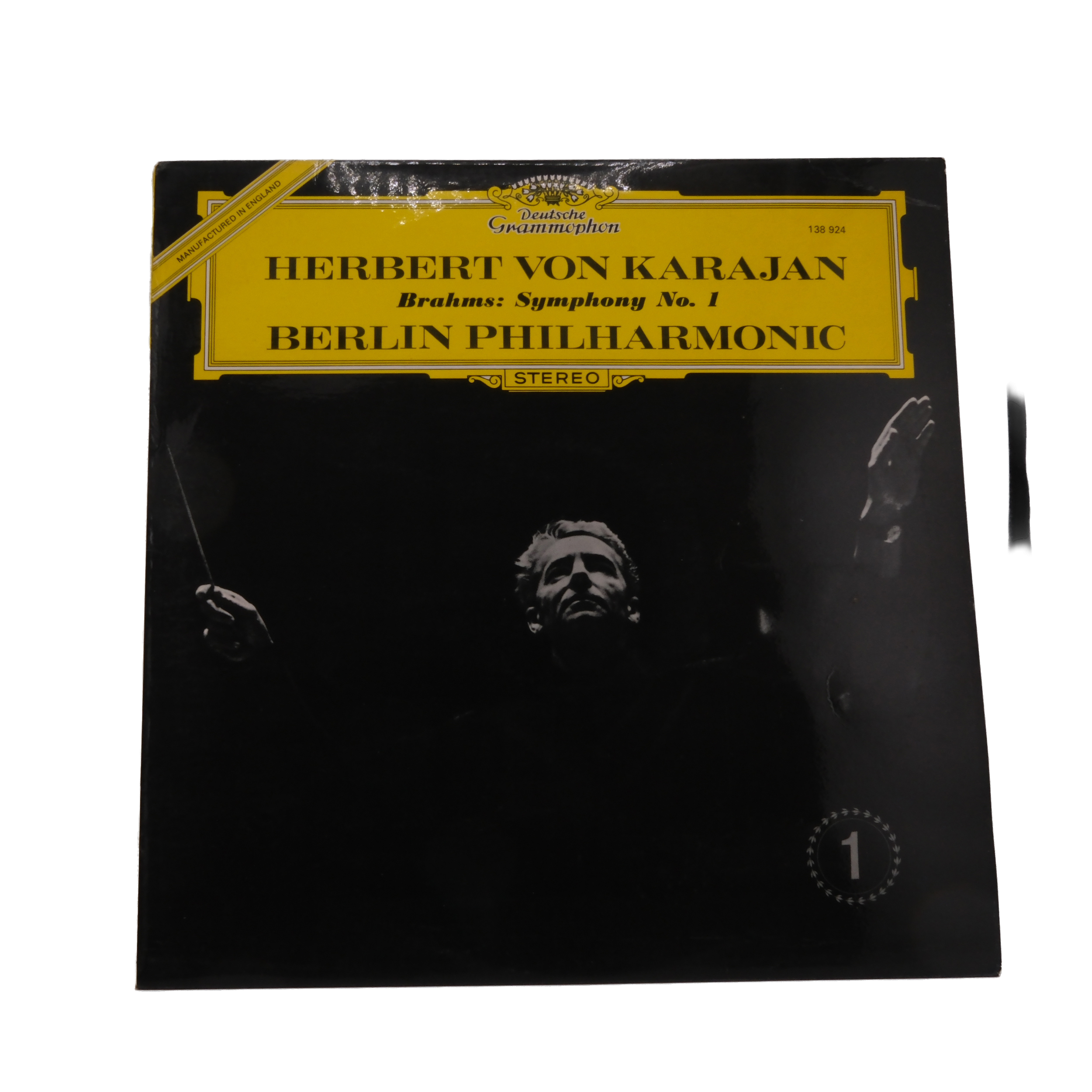 Brahms par Karajan: Symphonie n°1, Orch. Berlin, Stéréo