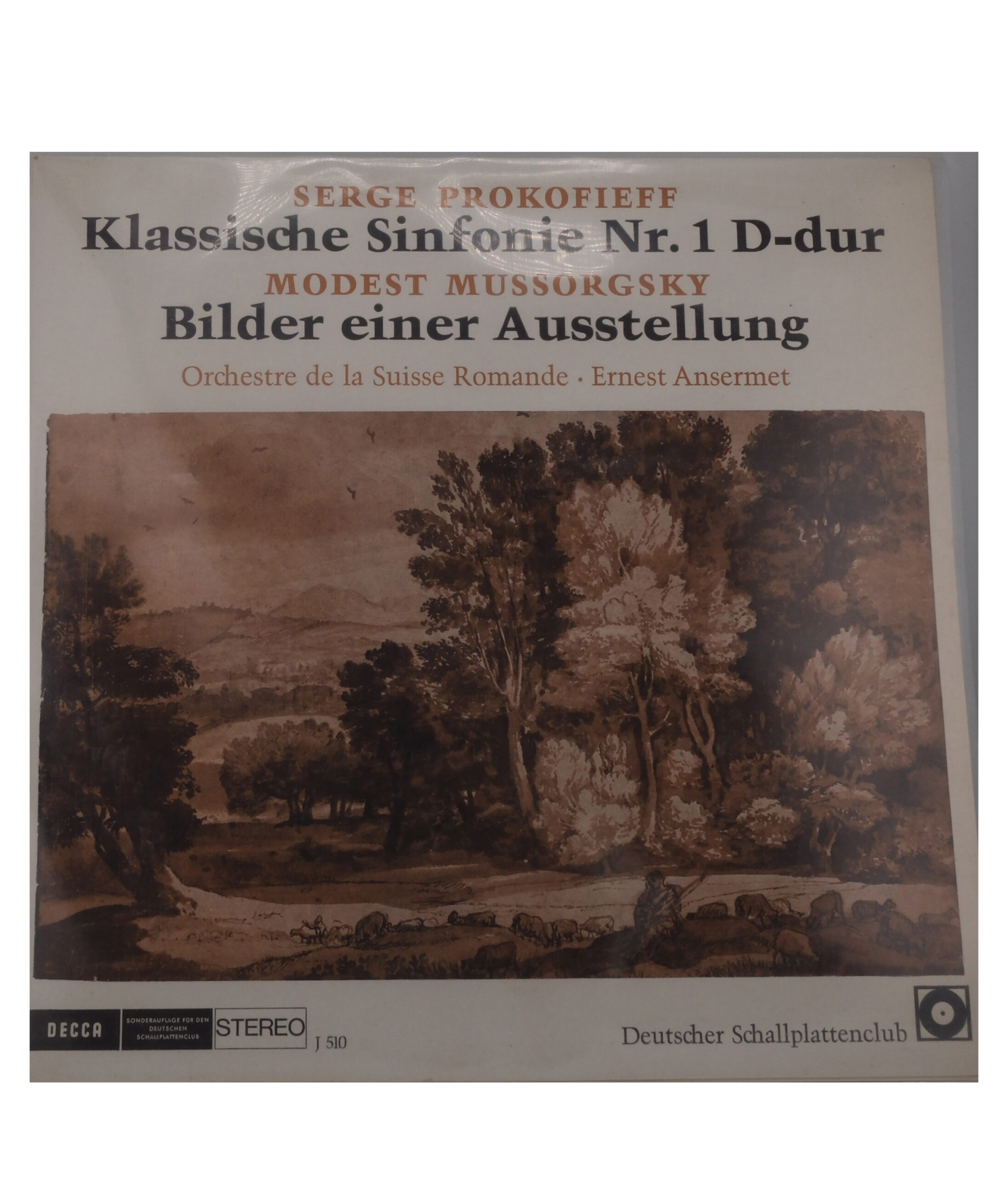 Prokofieff Mussorgsky Decca Ernest Ansermet Orchestre 1959