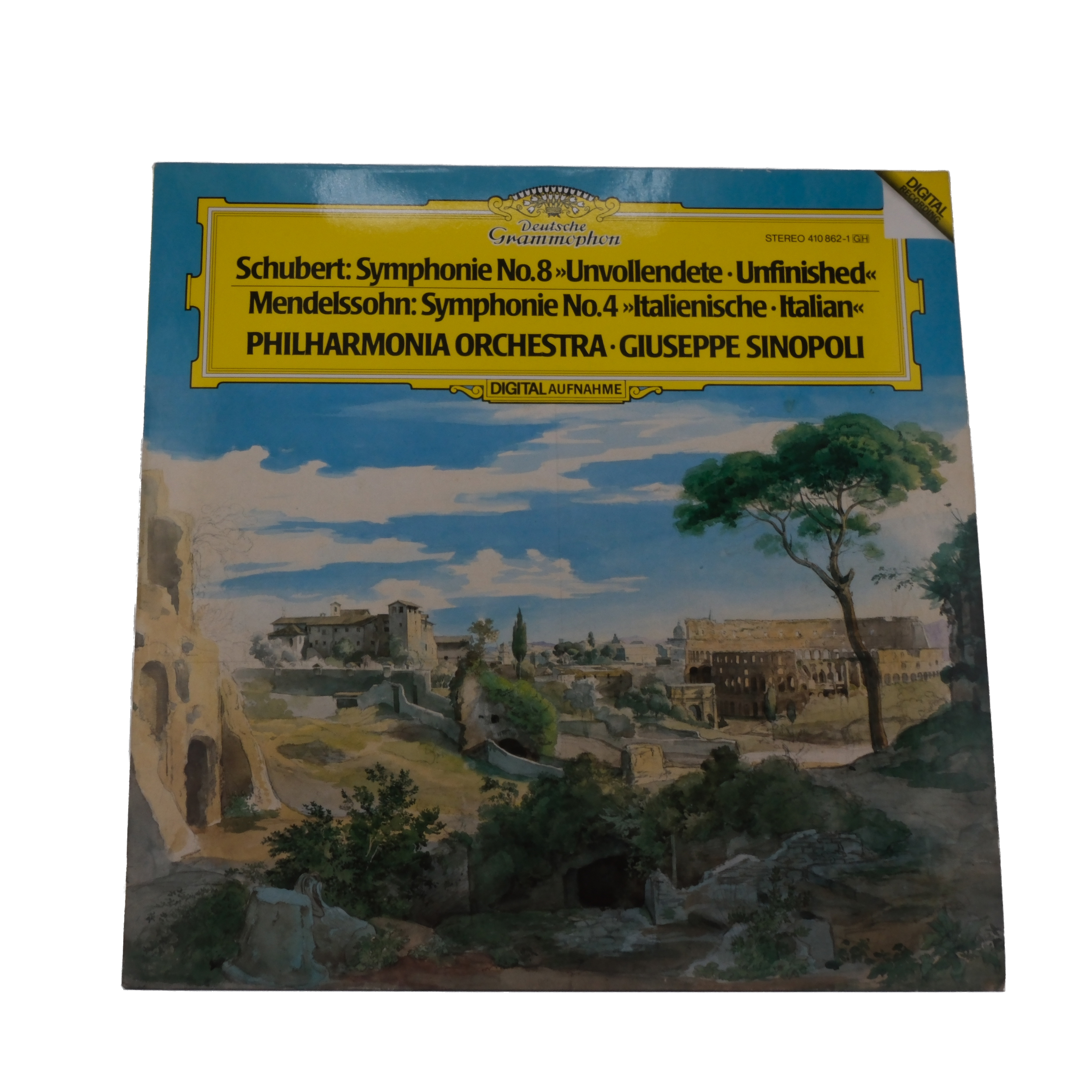 Schubert/Mendelssohn Sinopoli Symphonies 8 & 4 (1984)