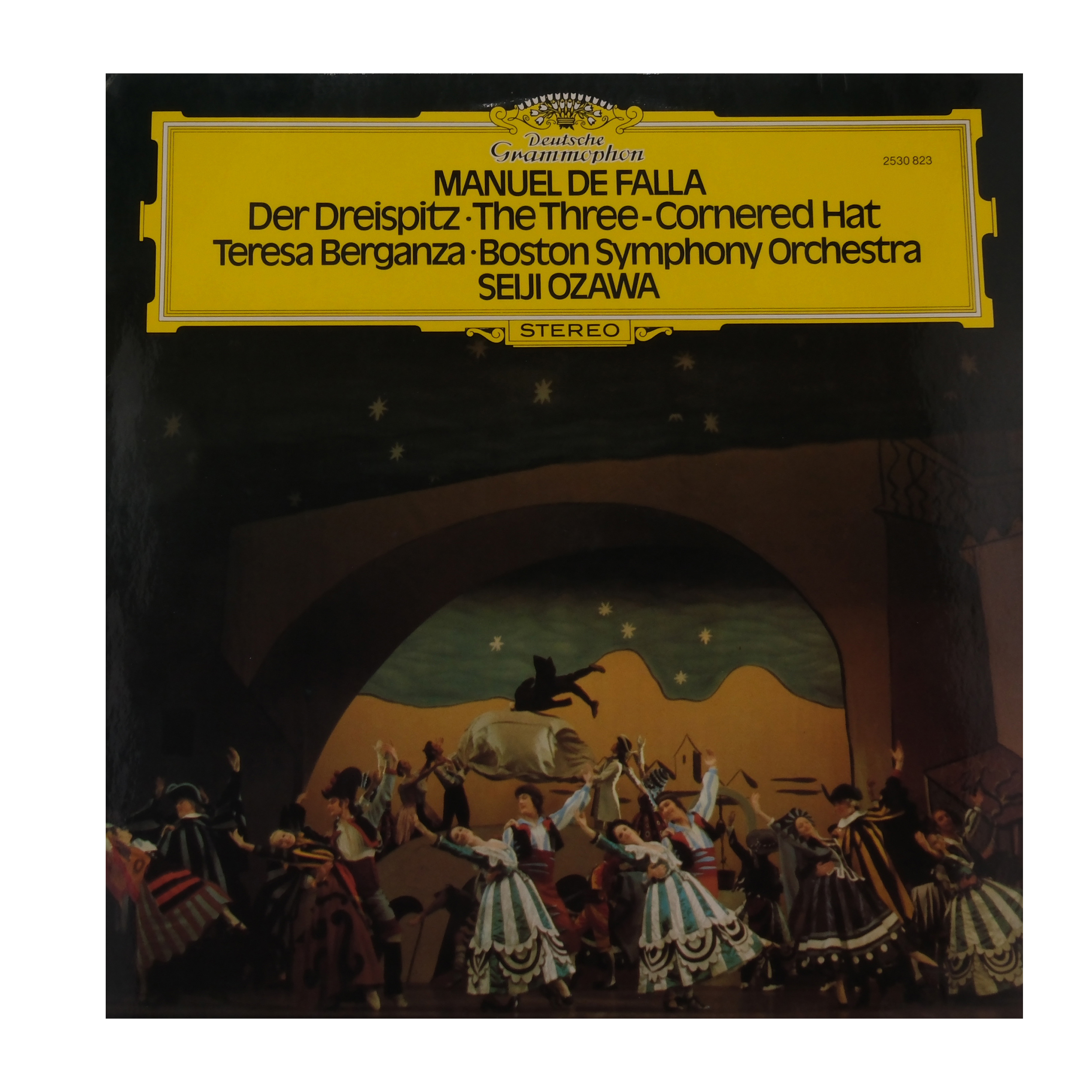 Manuel de Falla, Seiji Ozawa, Le Tricorne, 1977, Berganza