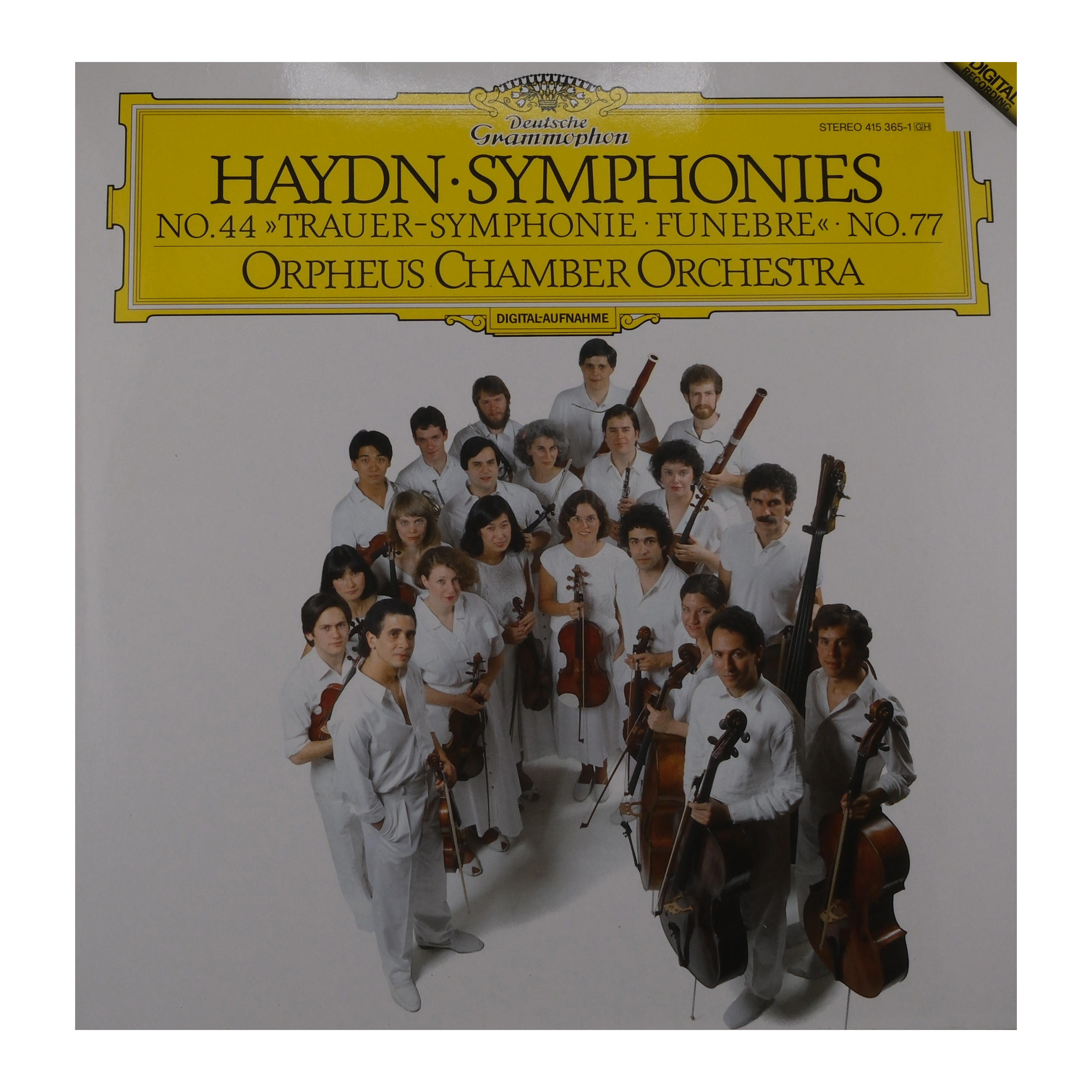 Haydn Symphony in E Minor 1985 Deutsche Grammophon