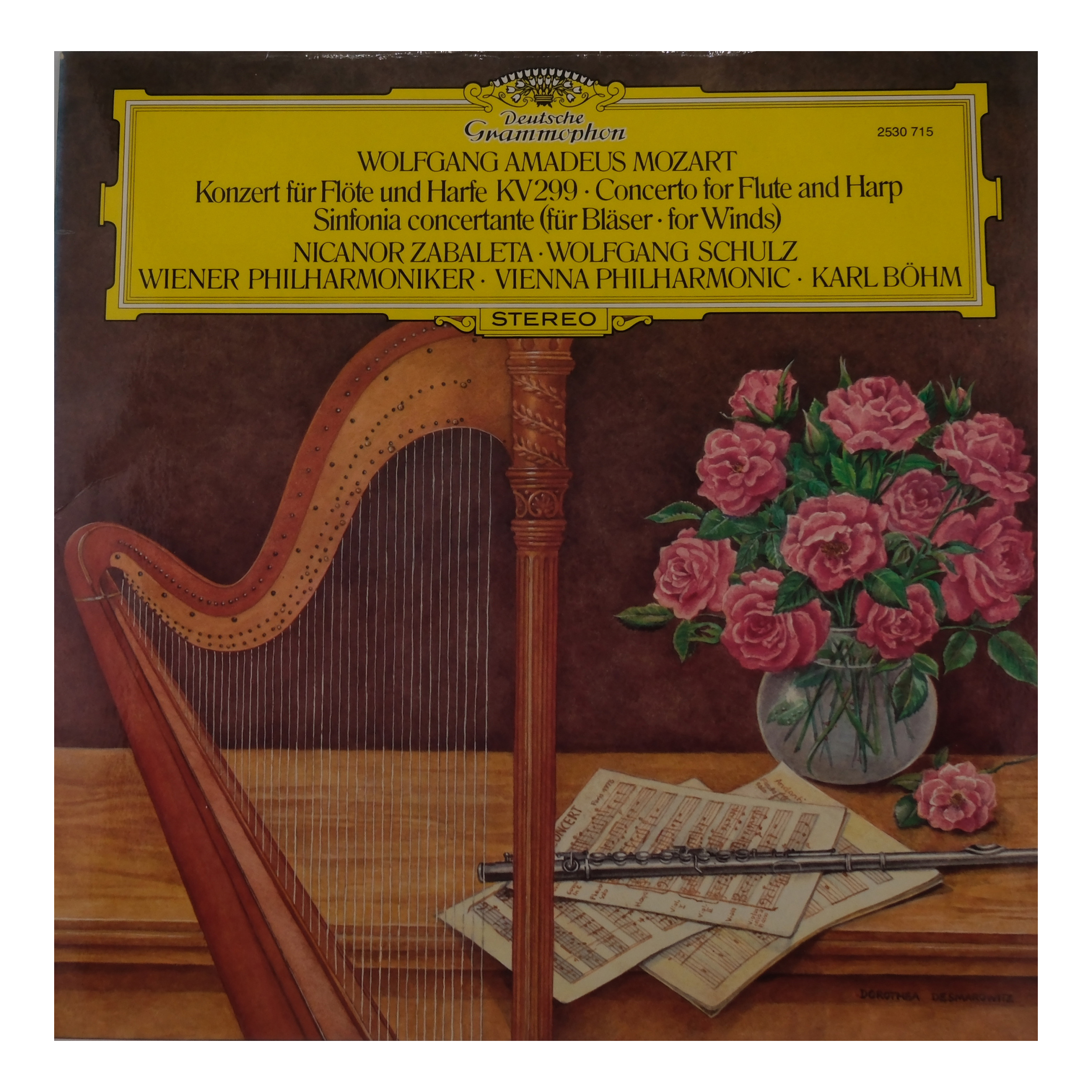 Mozart: Concerto Flûte & Harpe Böhm Wiener Philharmoniker 1976