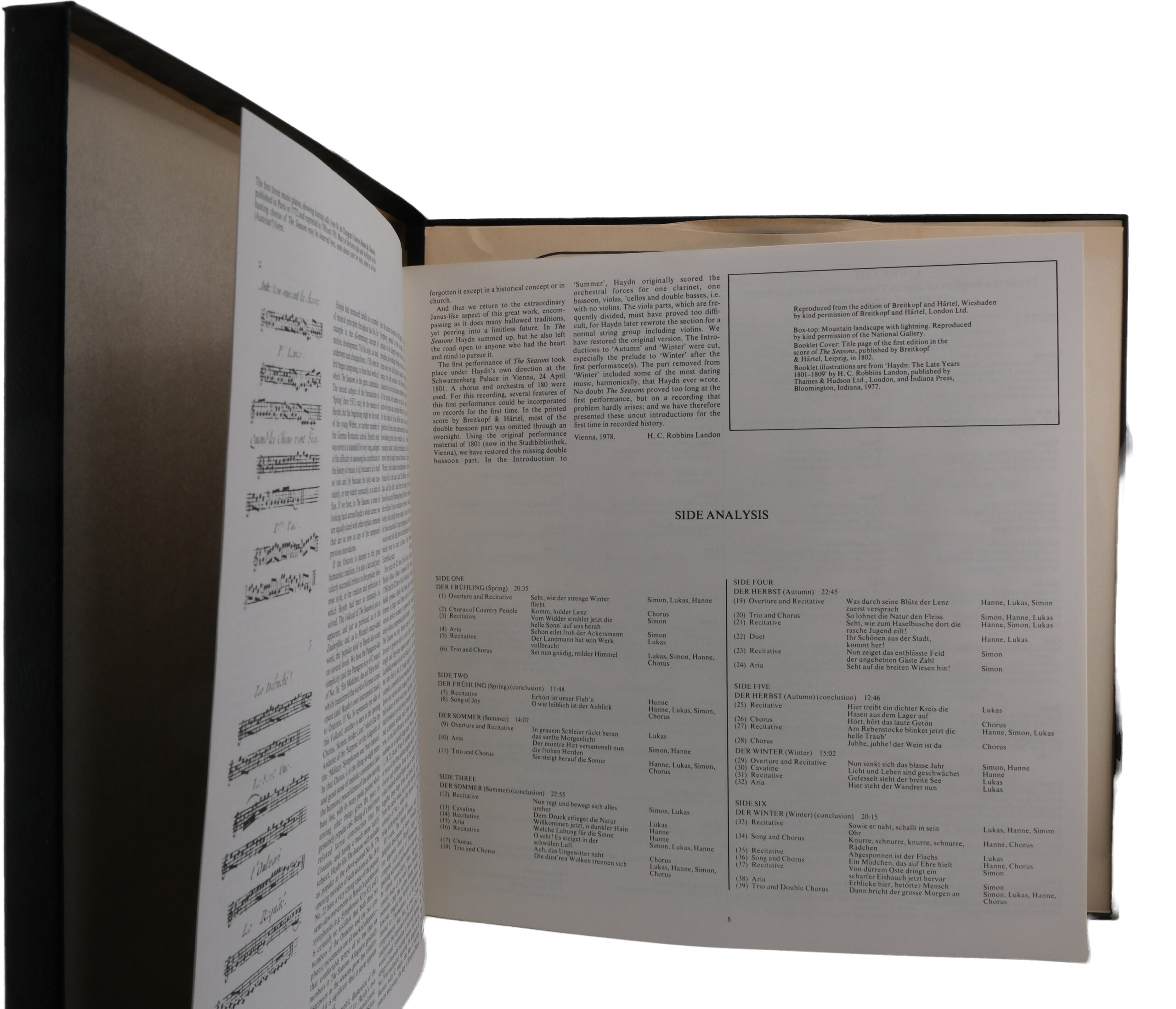 Haydn, Dorati, Cotrubas, Krenn - Les Saisons 1978 – Image 2