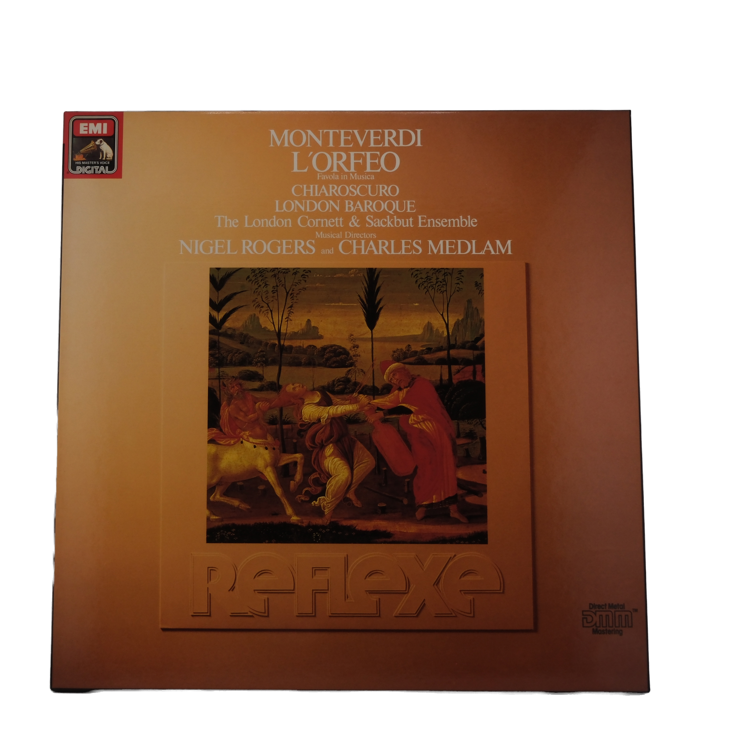 Monteverdi L'Orfeo 1984 Angel Records - Nigel Rogers