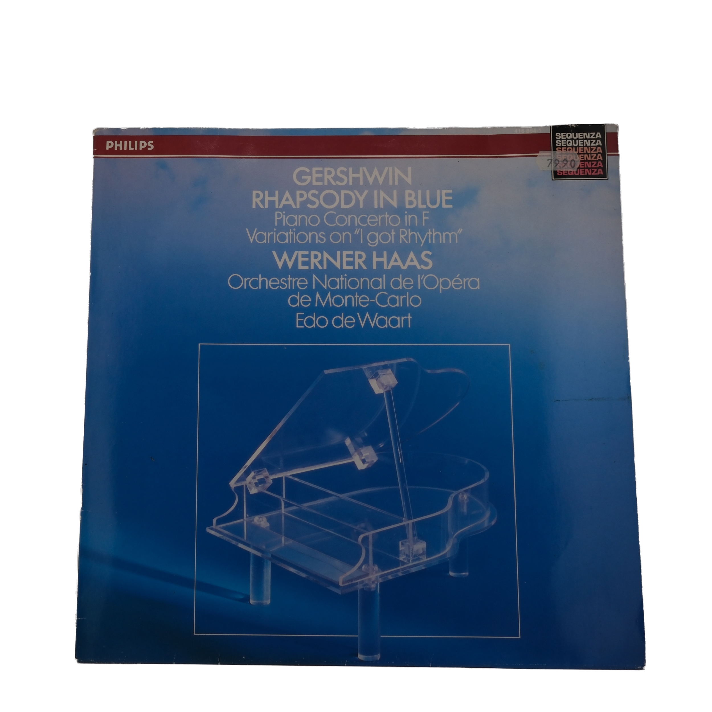 Gershwin - Edo de Waart, Werner Haas : Rhapsody in Blue 1986