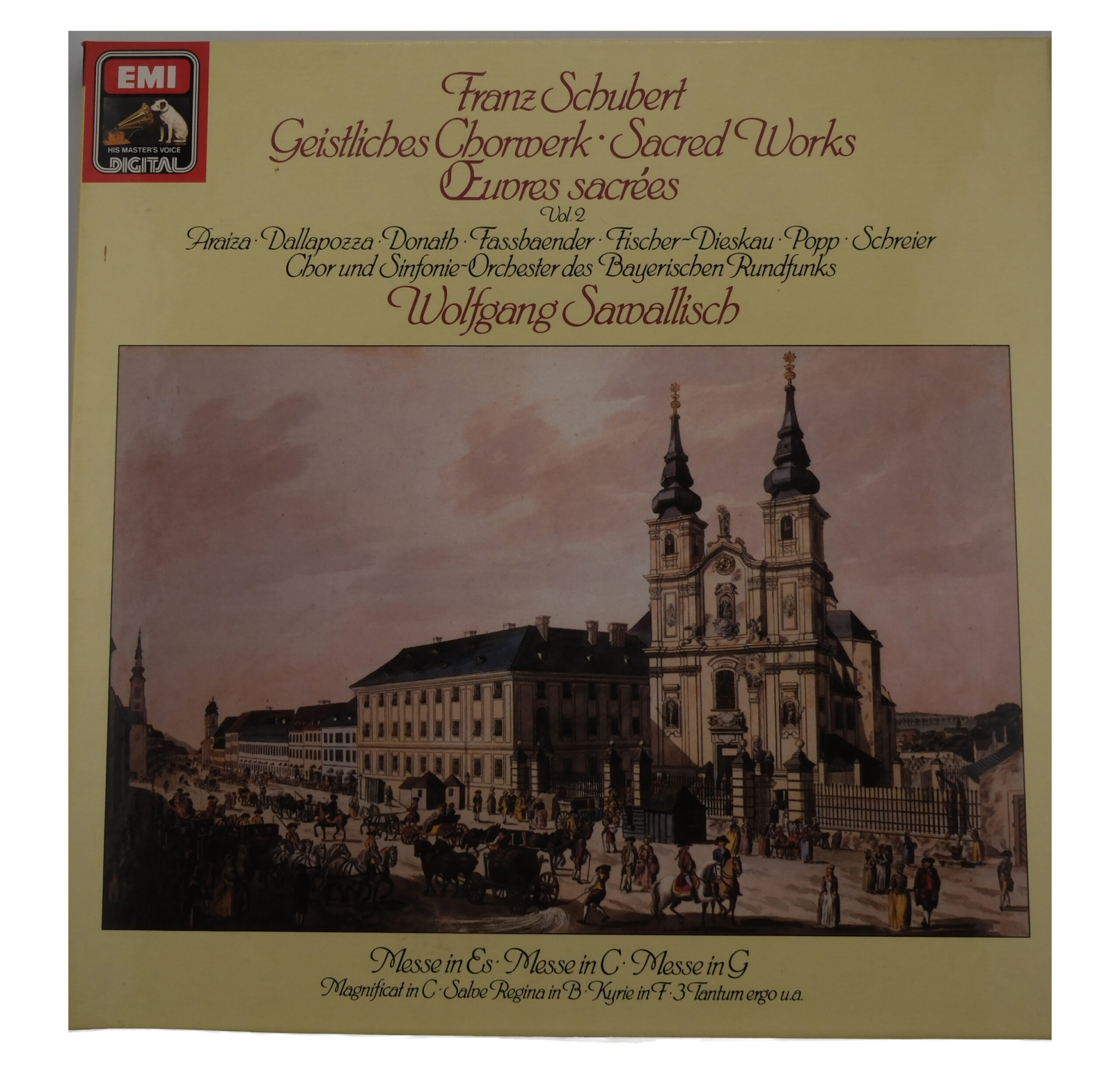 Schubert, Fischer-Dieskau, Sawallisch - Œuvres Sacrées (1982)