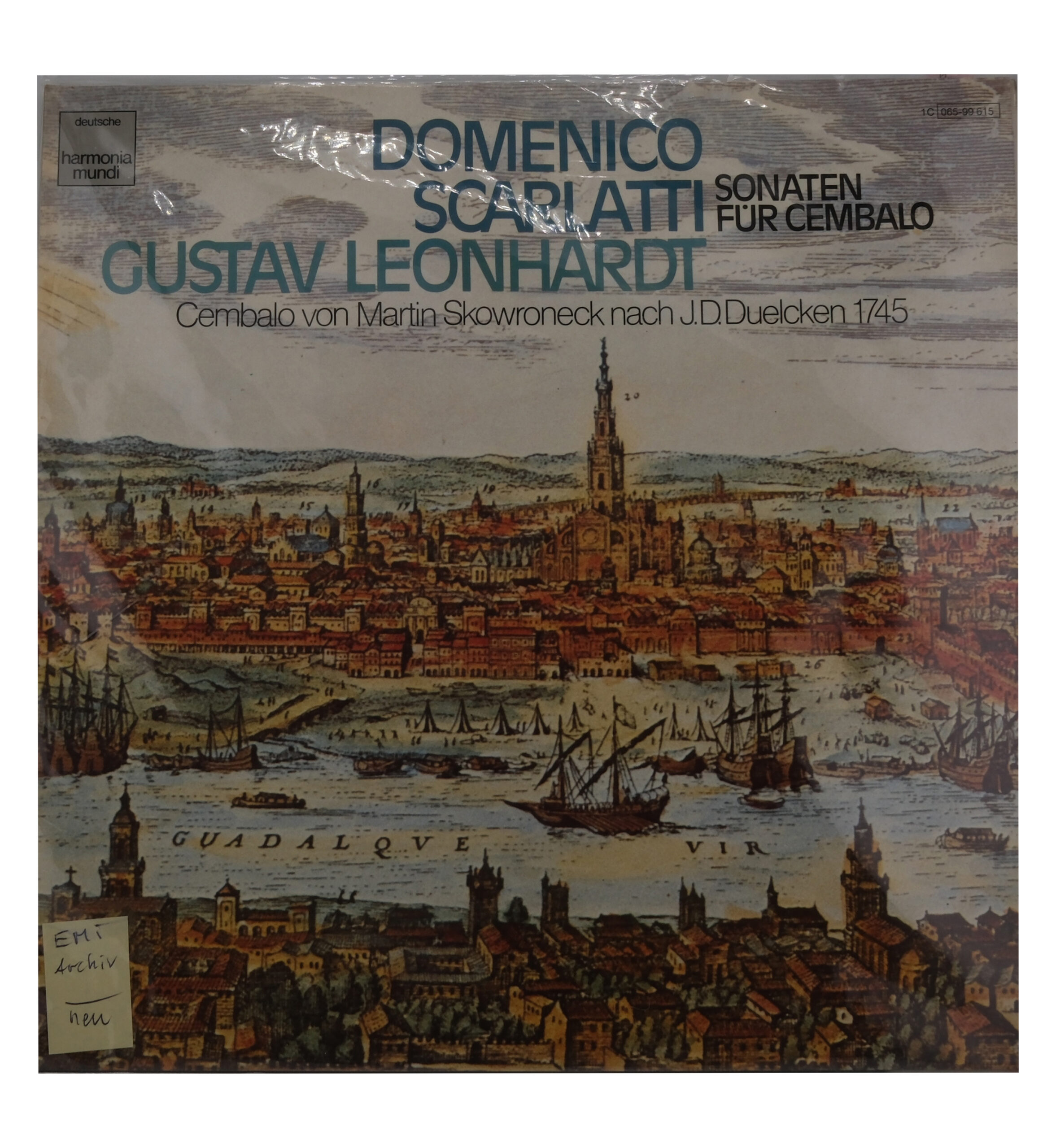 Domenico Scarlatti Sonates 1984 Deutsche Harmonia Mundi