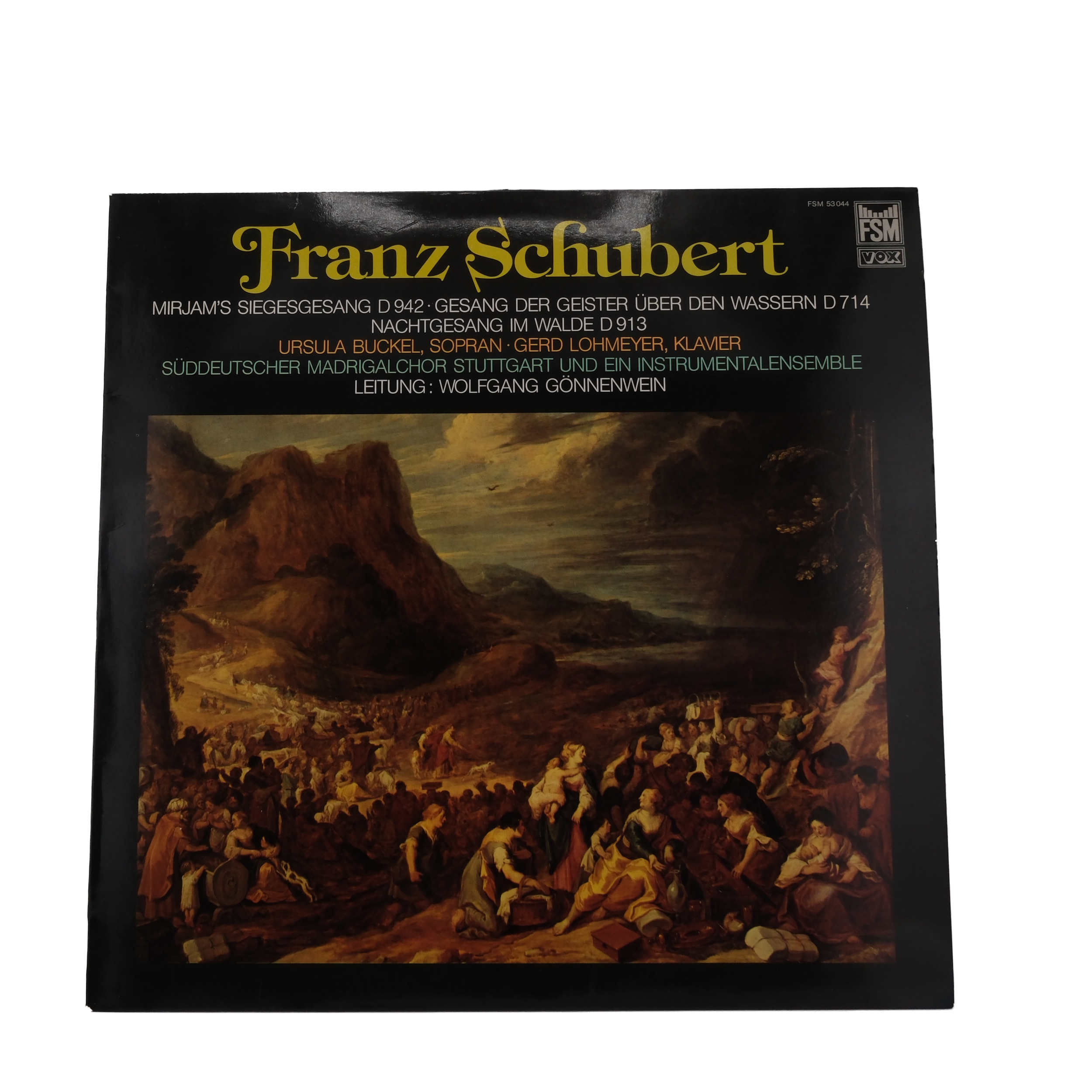 Schubert: Cantates Buckel Gönnenwein 1973