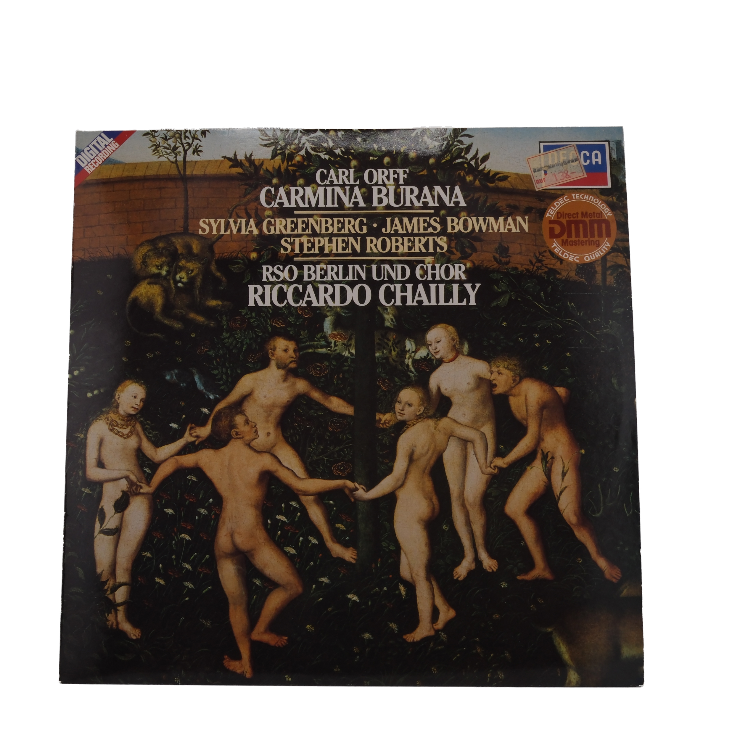 Orff, Chailly, Greenberg - Carmina Burana CD Decca 1984