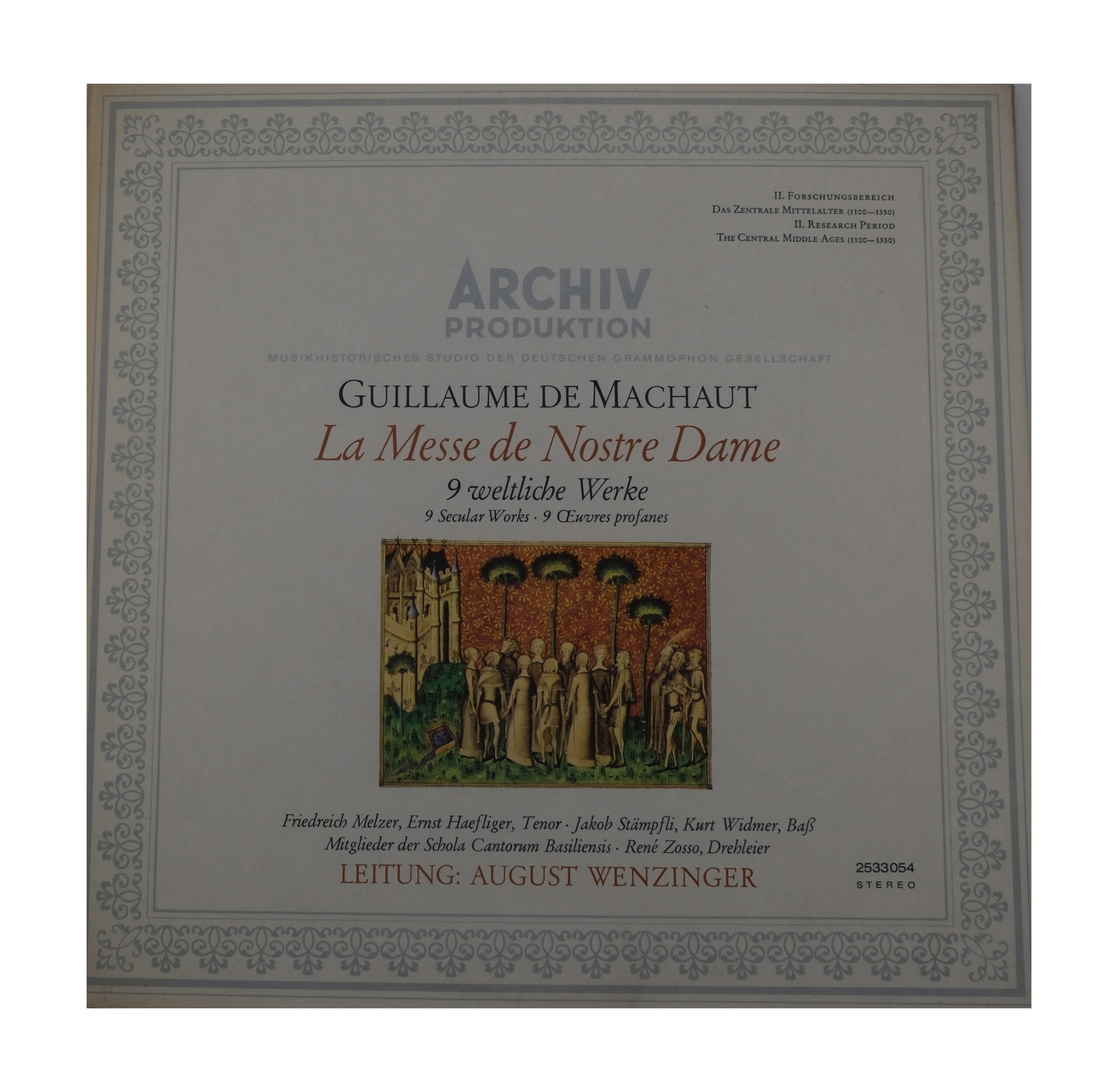 Guillaume de Machaut - Messe de Nostre Dame - Wenzinger