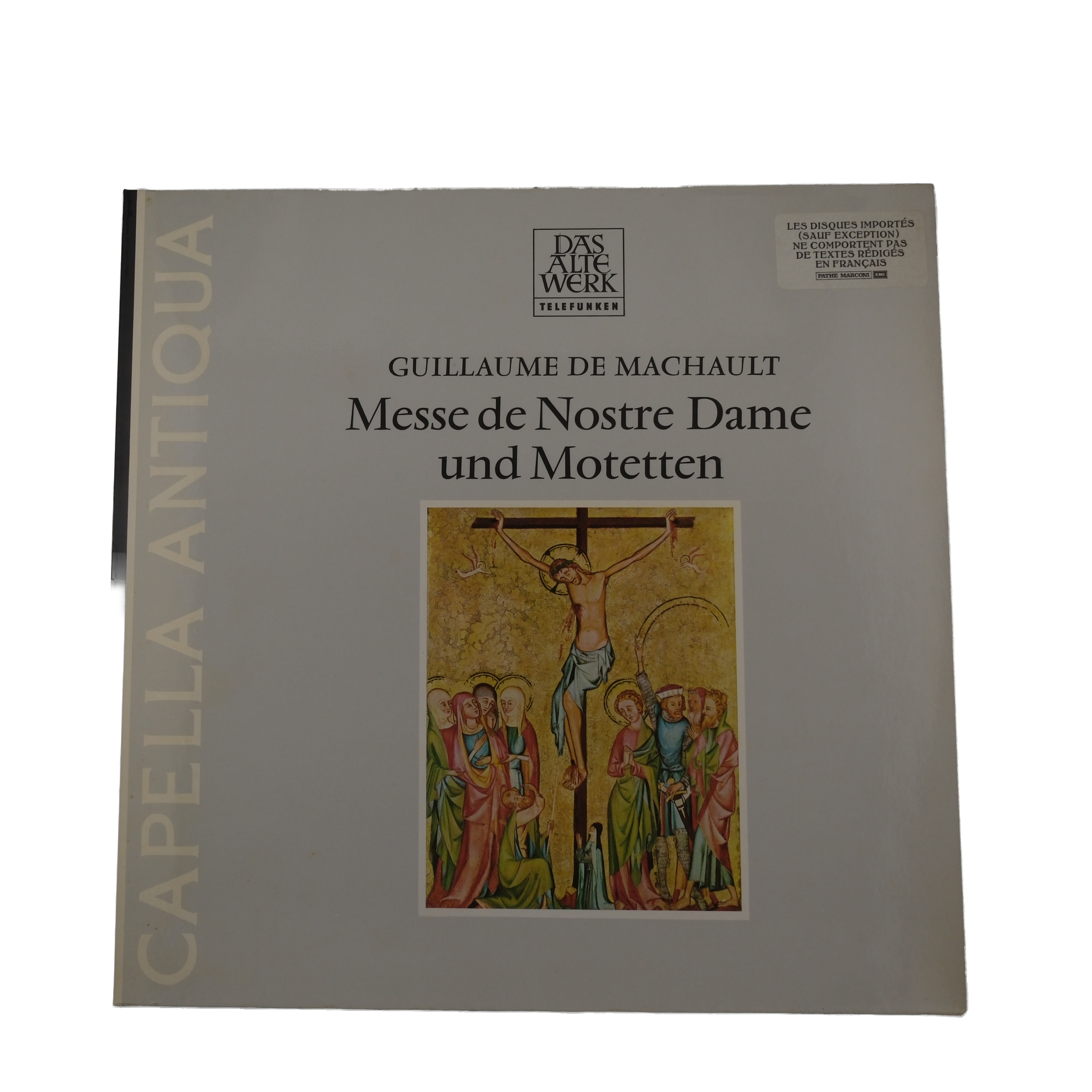 Guillaume de Machault: Messe & Motetten, Capella Antiqua, 1970