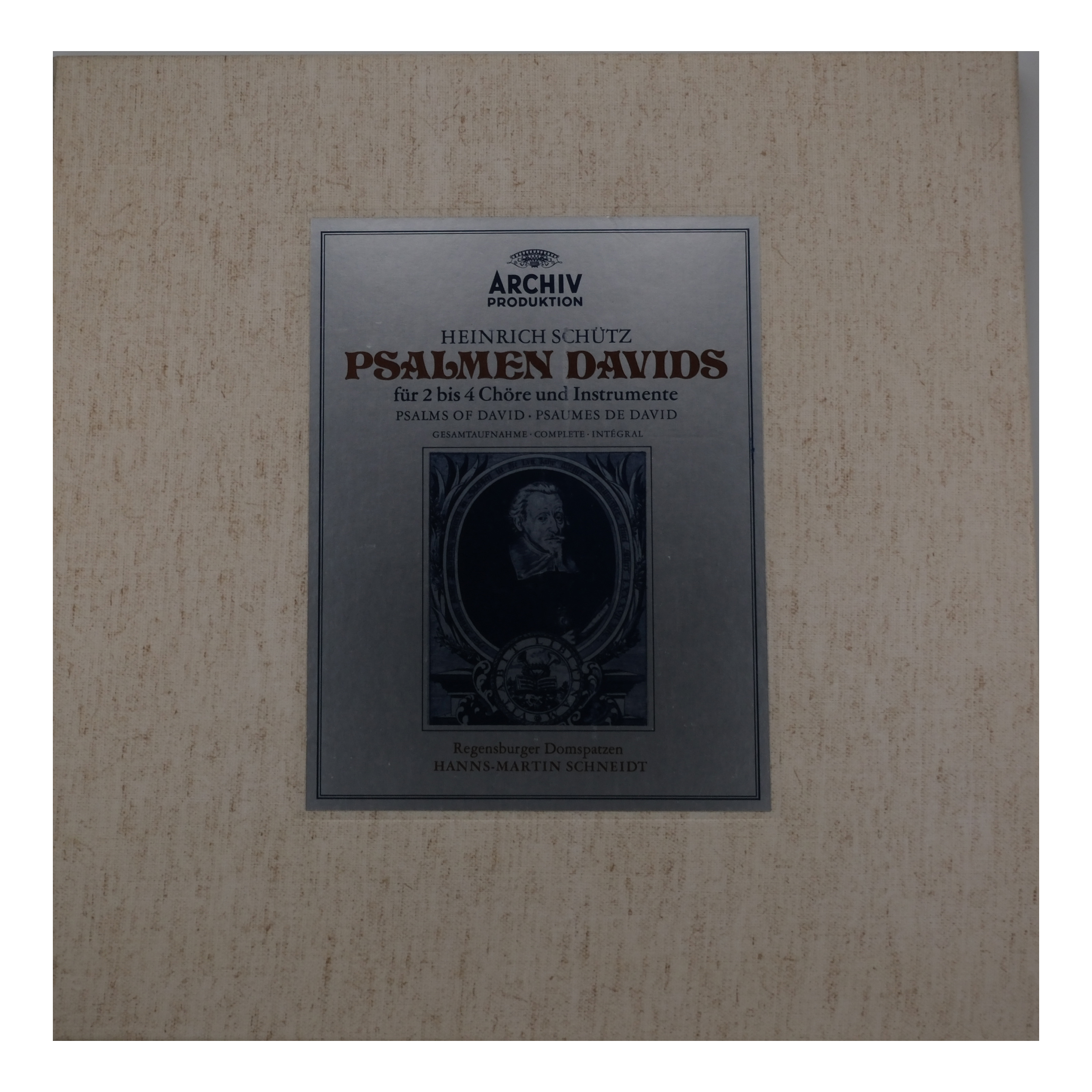 Heinrich Schütz, Hanns-Martin Schneidt, Les Psaumes de David 1984