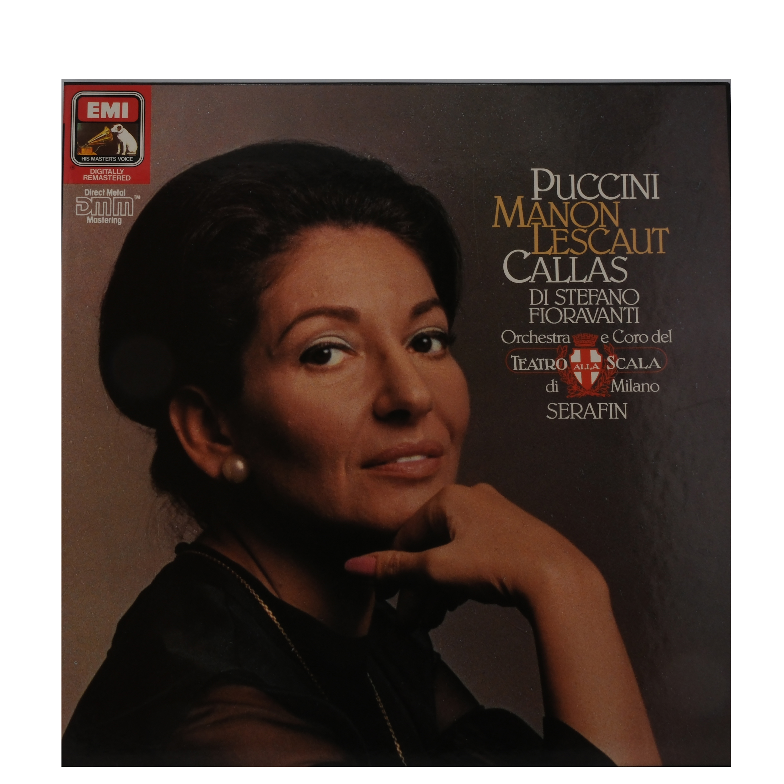 Puccini Manon Lescaut Serafin Callas  Di Stefano 4LP Mono
