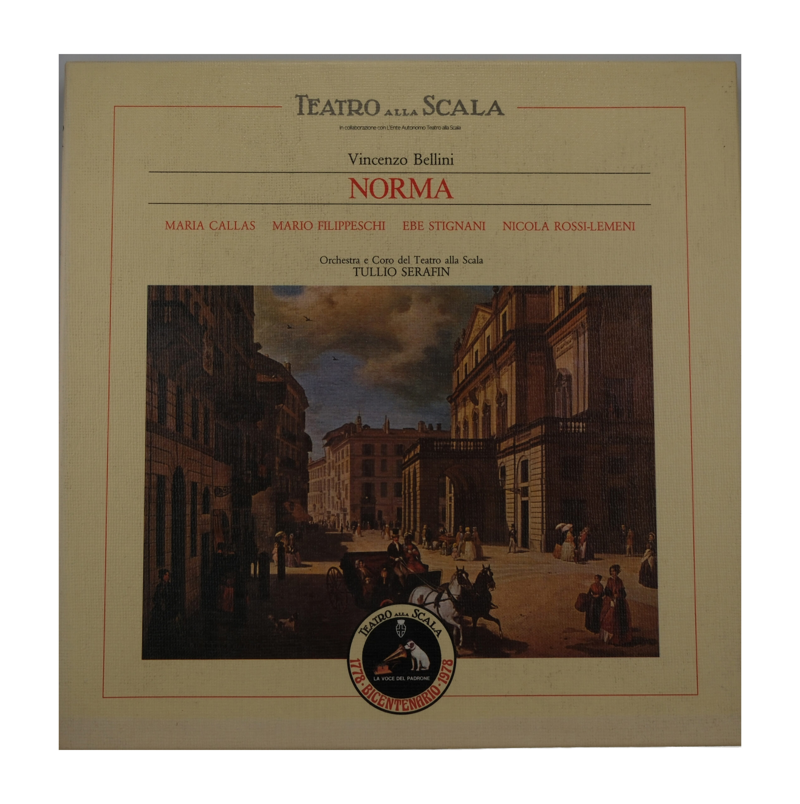 Bellini, Callas, Serafin, Norma 1961, La Voce Del Padrone