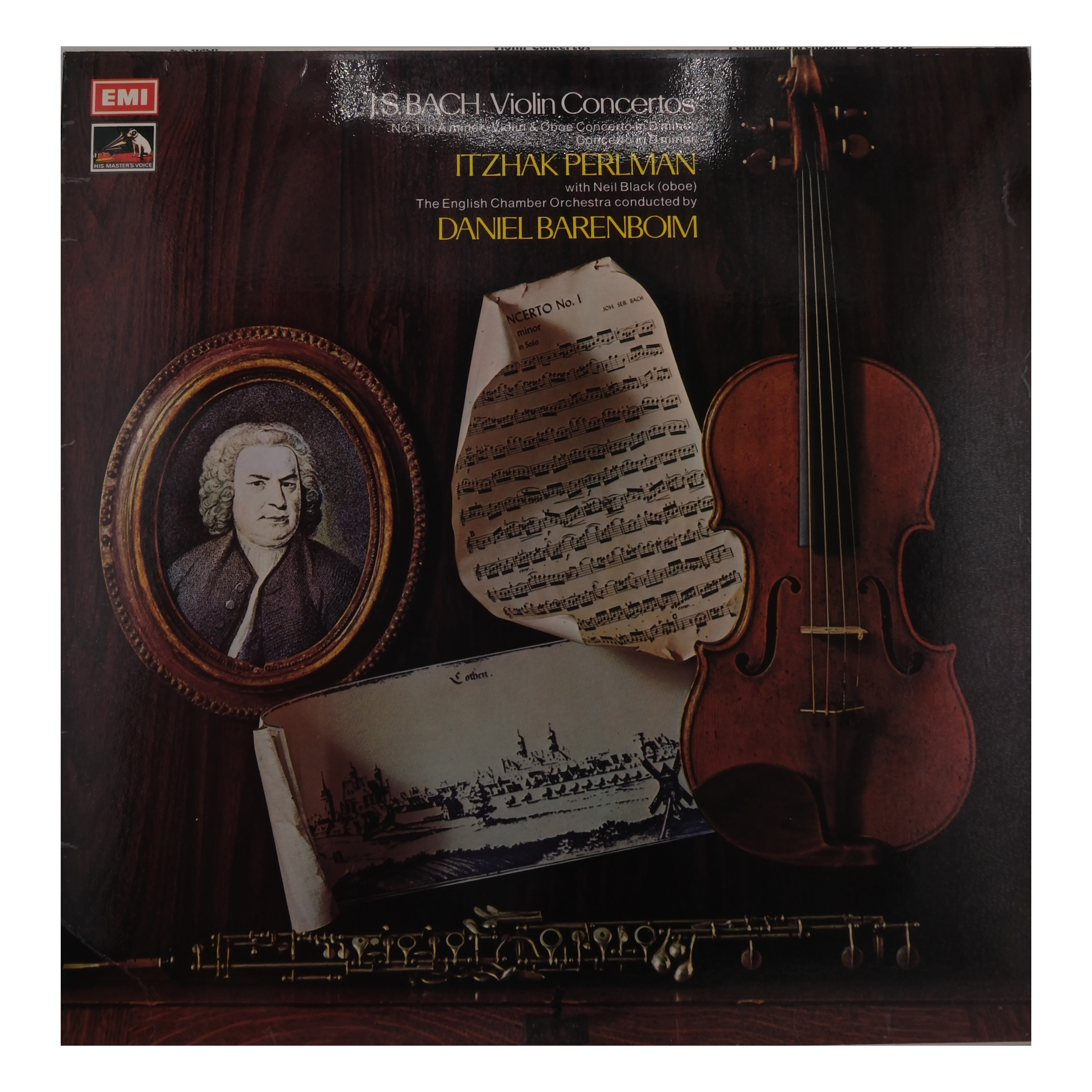 JS Bach Violin-And-Oboe Concerto 1975 Stereo Angel Records