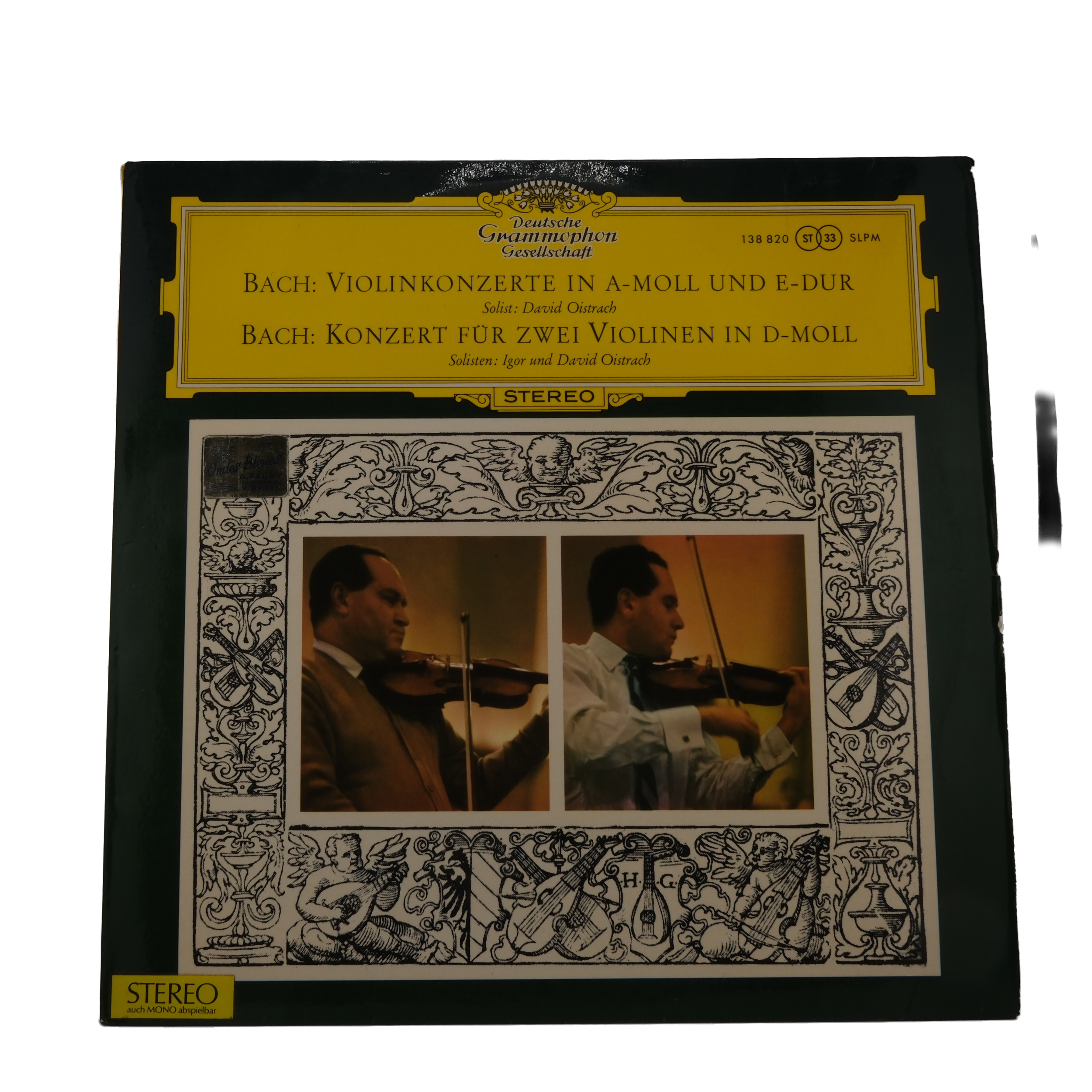 Bach: Concertos Violon par Deutsche Grammophon 1976