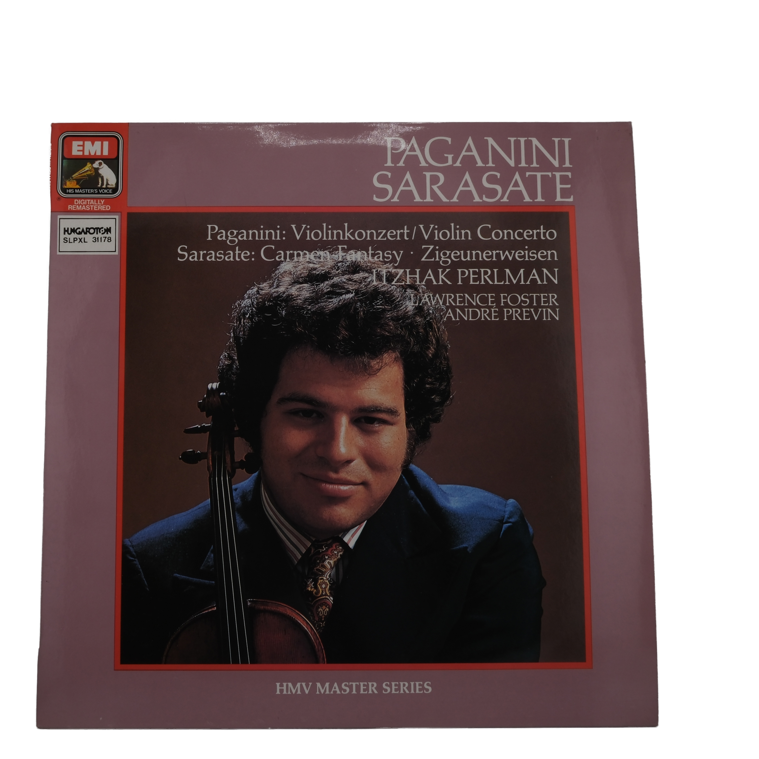 Paganini Sarasate Violin Concerto 1987 His Master's Voice Stereo