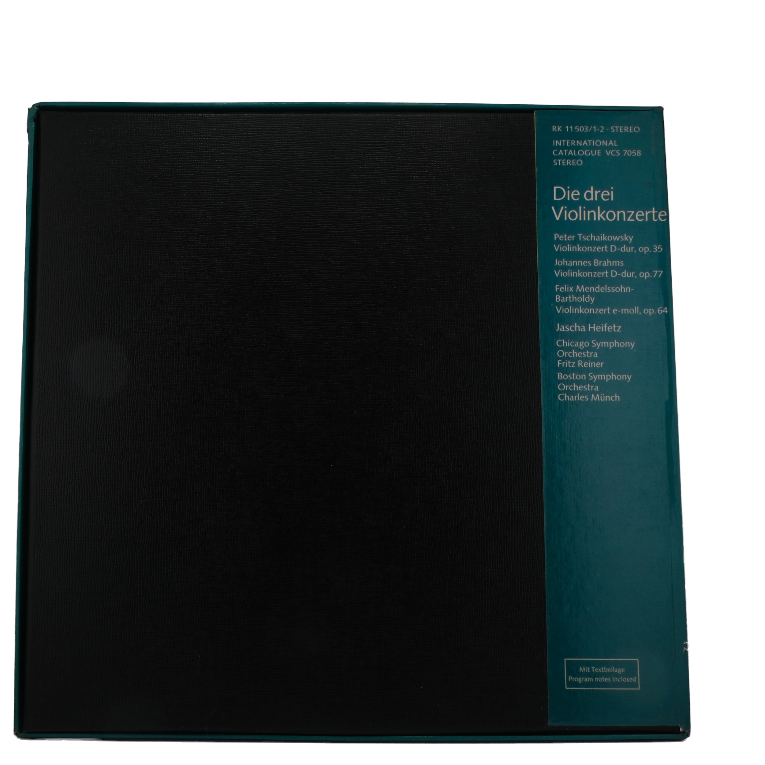 Brahms Mendelssohn Tschaikowsky, 1975, RCA Red Seal