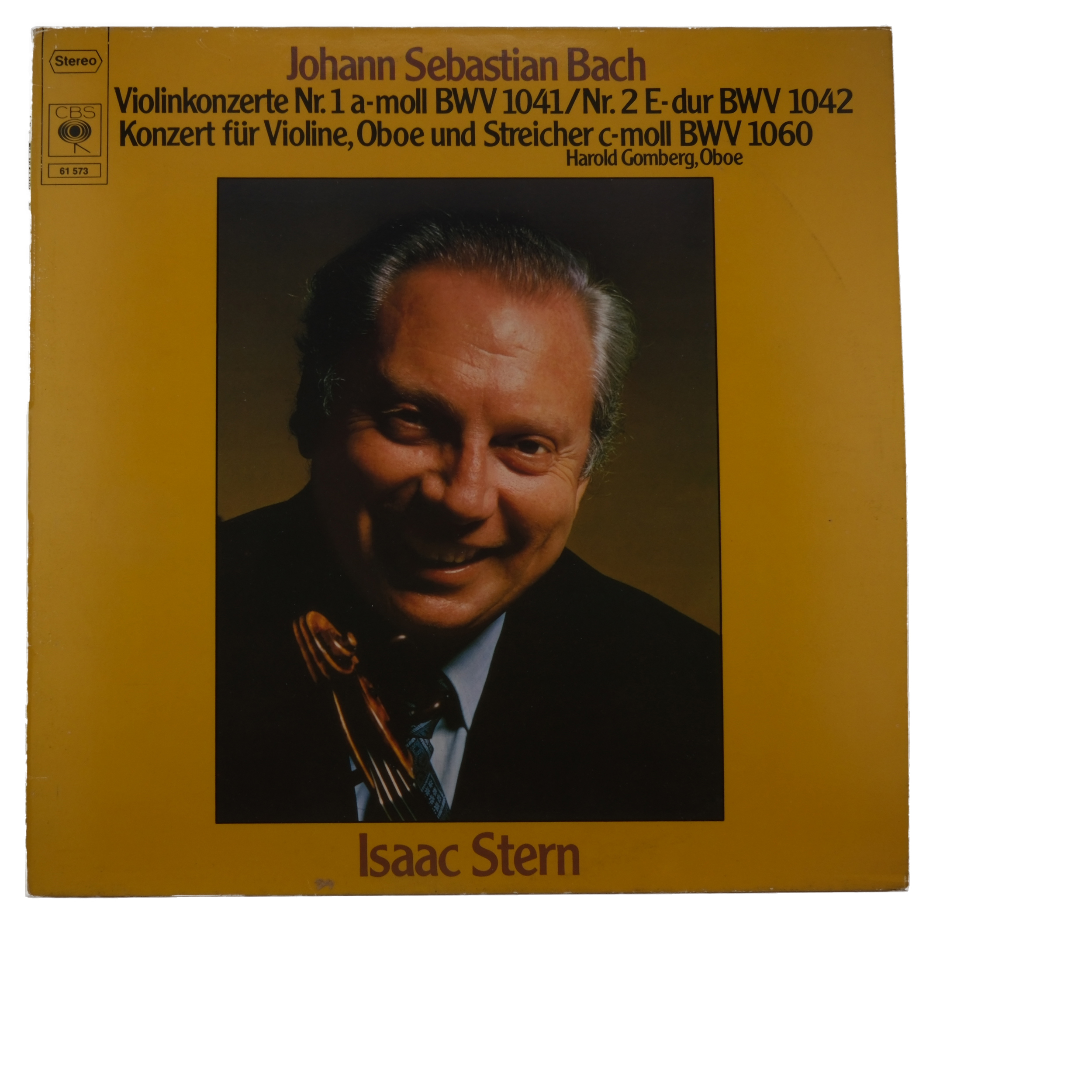 Bach Konzert Violine Streicher CBS 1974 Stereo