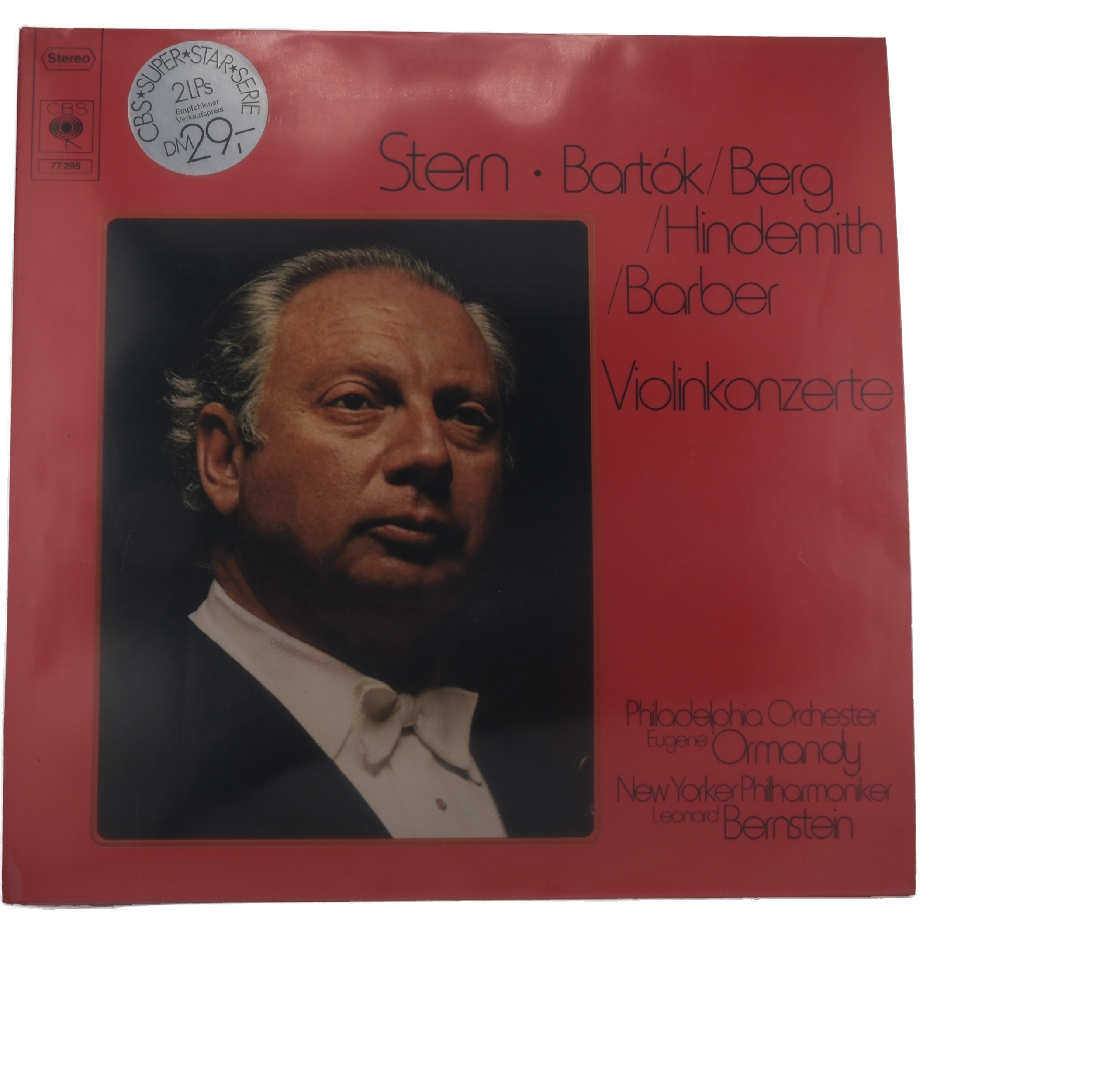 Bartok Berg Hindemith Barber - CBS 1973 - Ormandy Bernstein