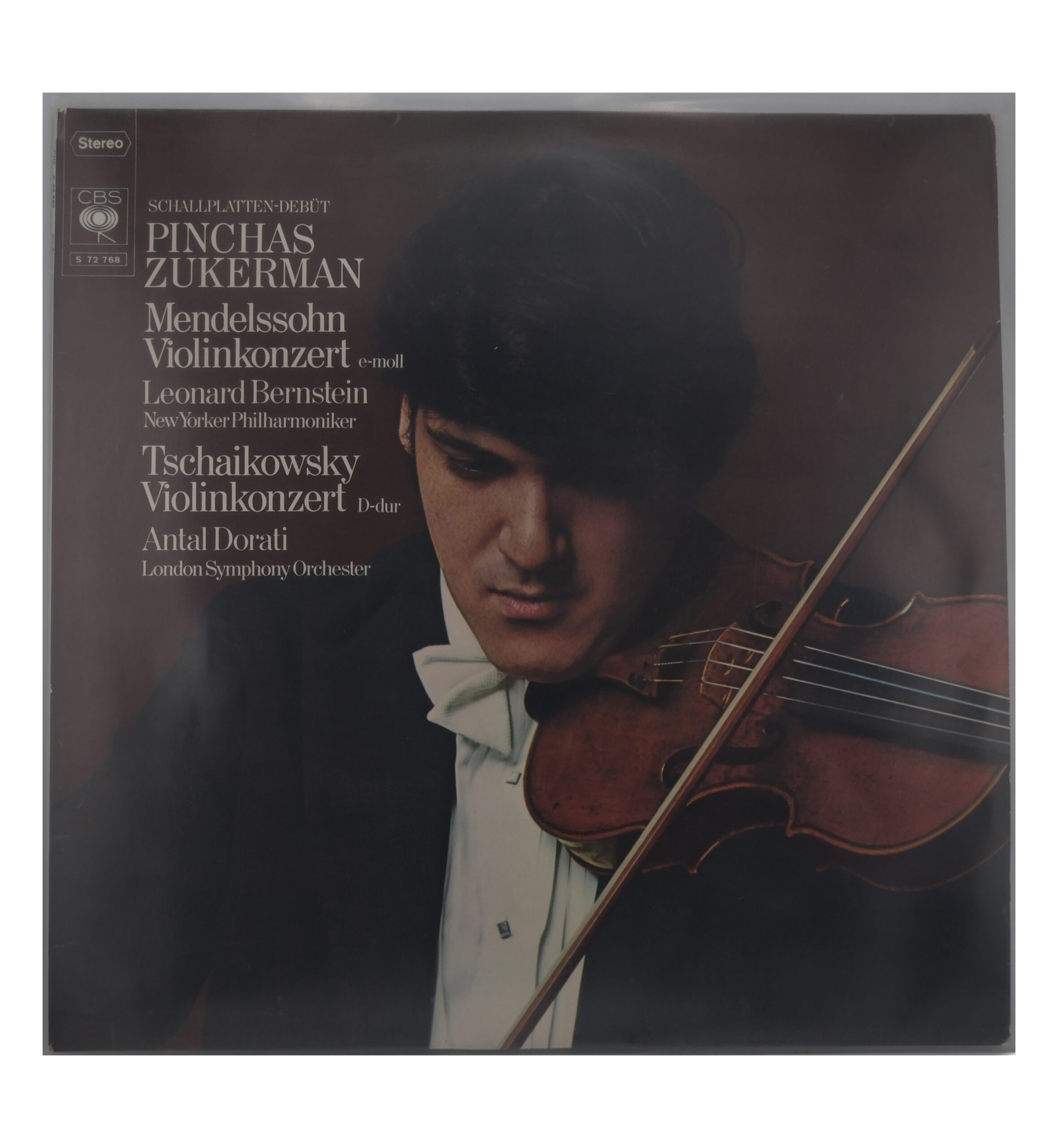 Mendelssohn Tchaikowsky - Bernstein Dorati - Violonkonzerts Stereo CBS