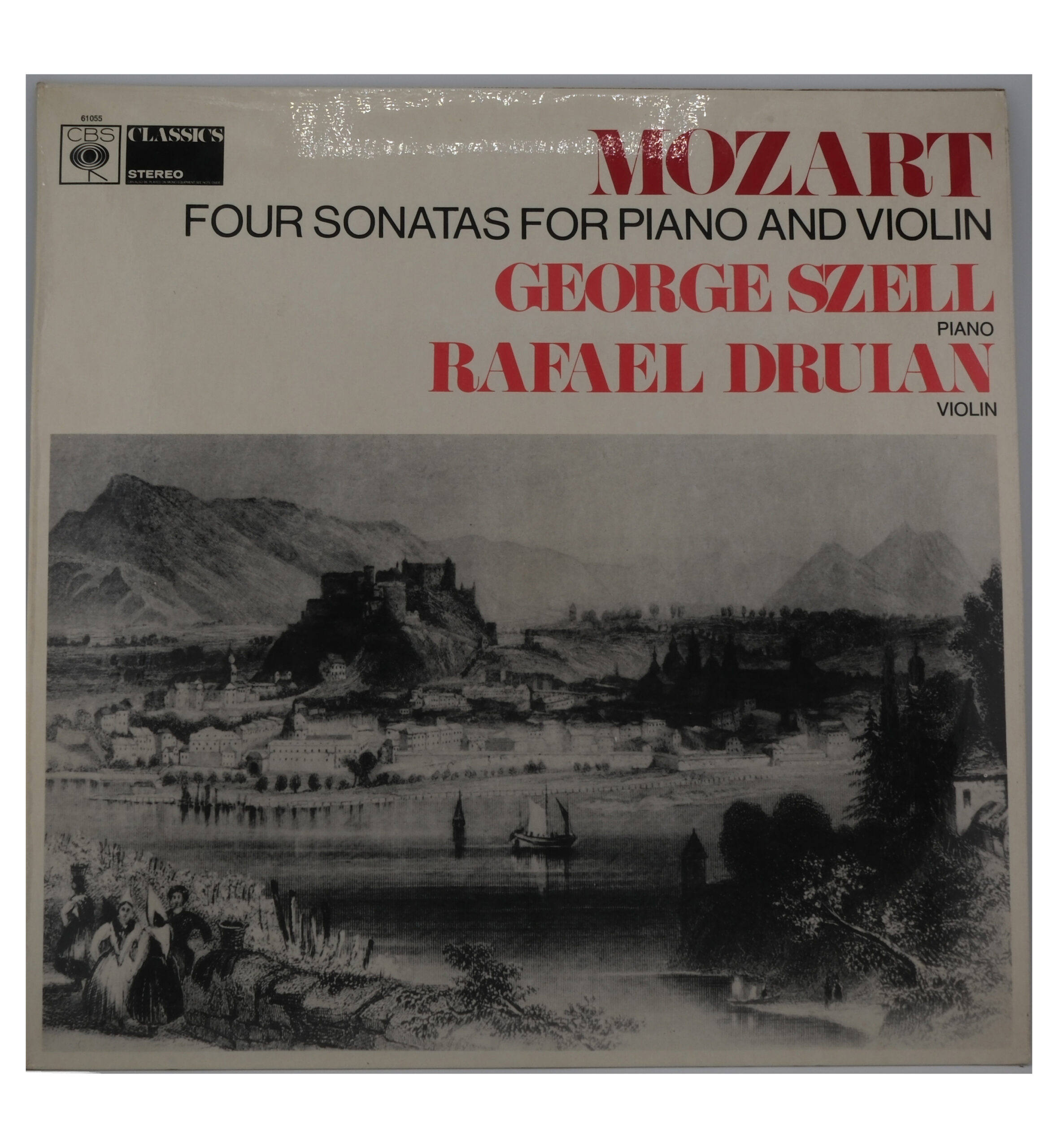 Mozart Szell Druian Sonates pour Piano et Violon 1969 Stéréo