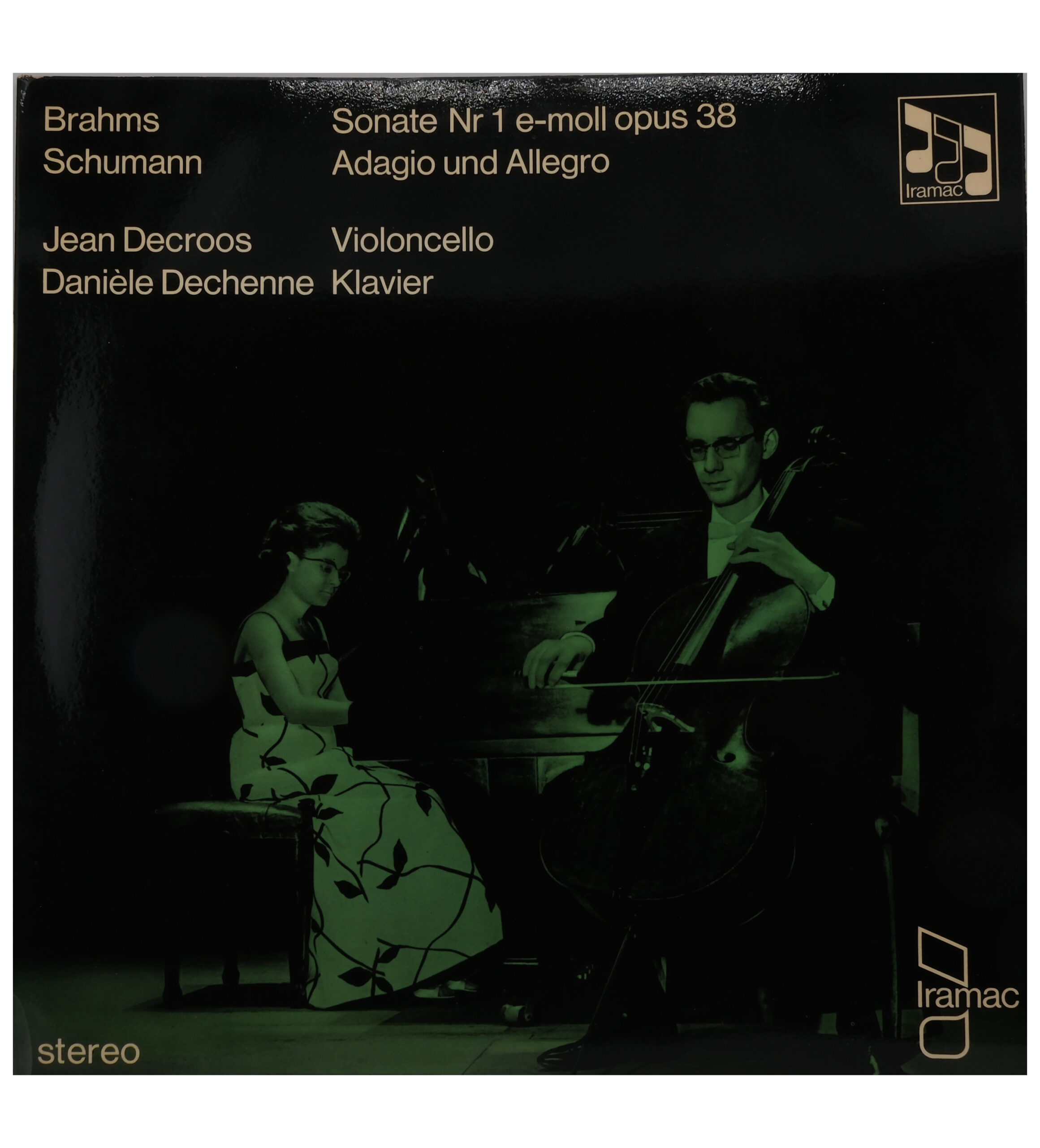 Brahms Schumann: Sonate en mi mineur Decroos Dechenne
