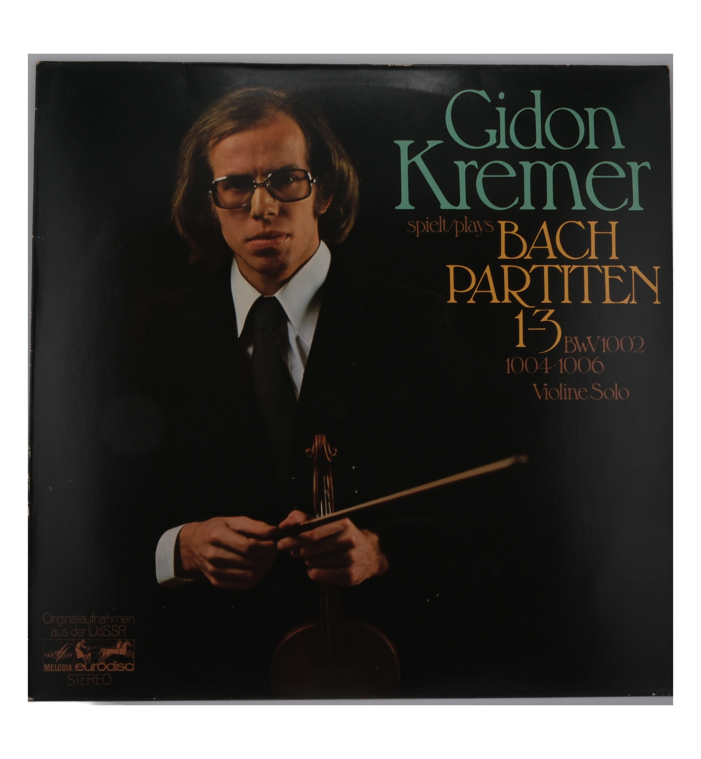 Bach: Partitas 1-3 Jouées par Gidon Kremer (1975)