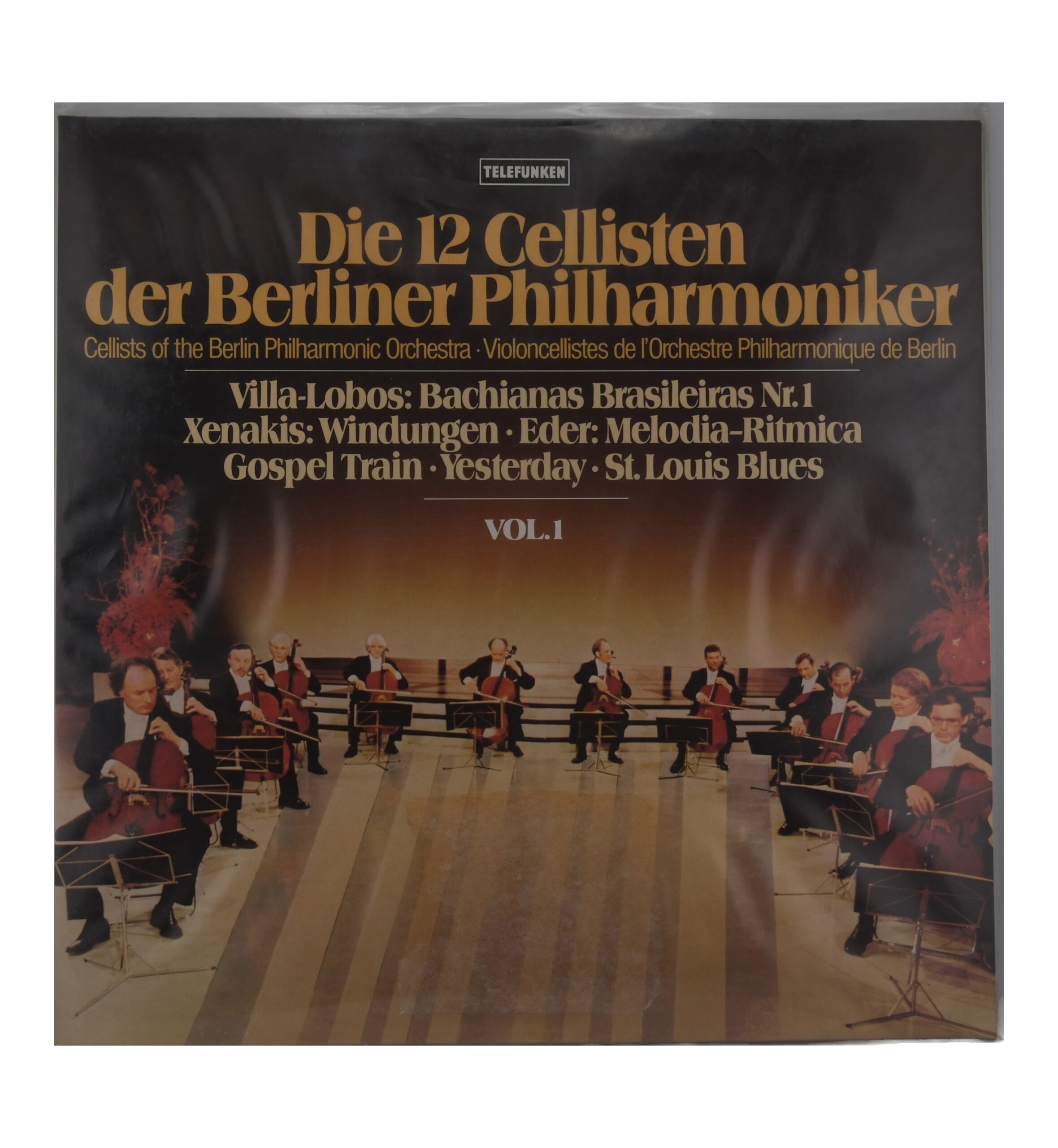 Villa-Lobos, Xenakis, Eder - Die 12 Cellisten, 1982, Stéréo