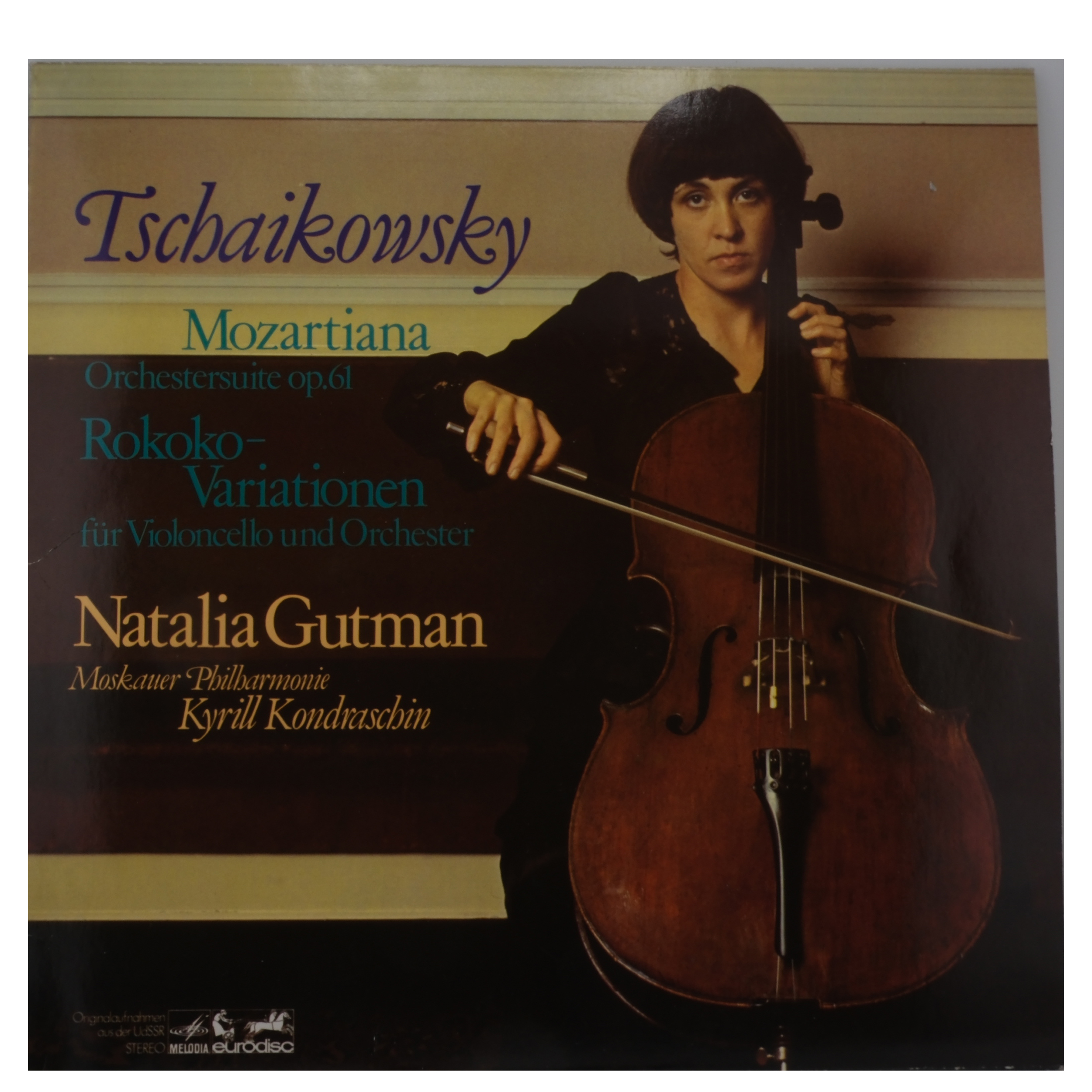 Tchaïkovski - Kyrill Kondraschin - Variations Rokoko & Mozartiana (1979) – Image 2