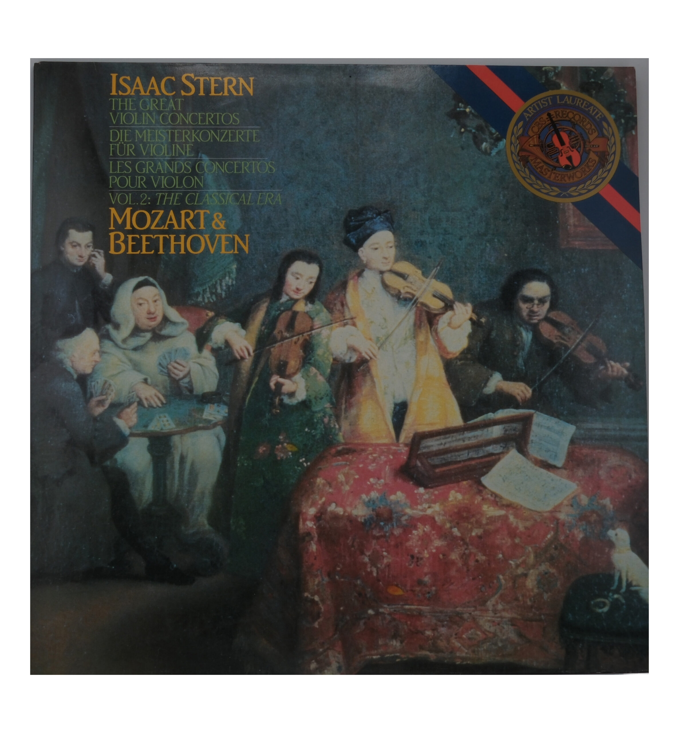 Mozart & Beethoven: Concerto Violon Stern, 1986