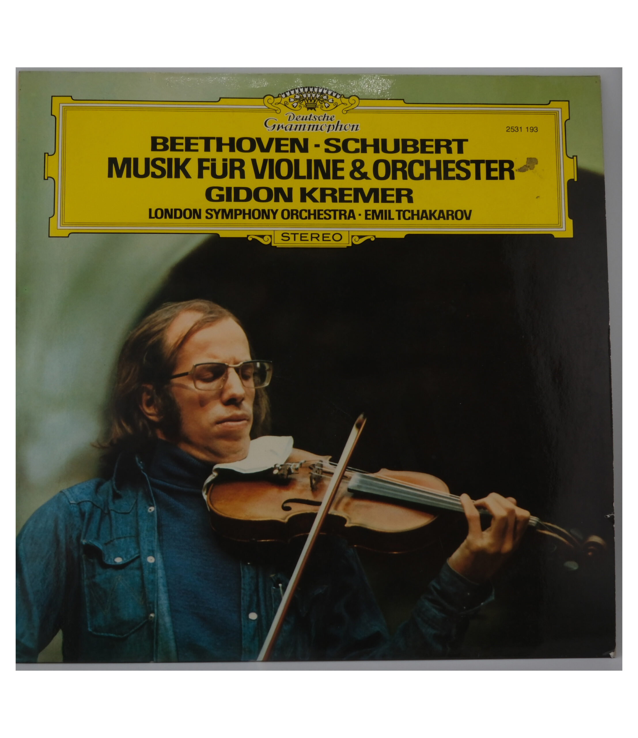 Beethoven Schubert - Emil Tchakarov : Musique pour violon 1979