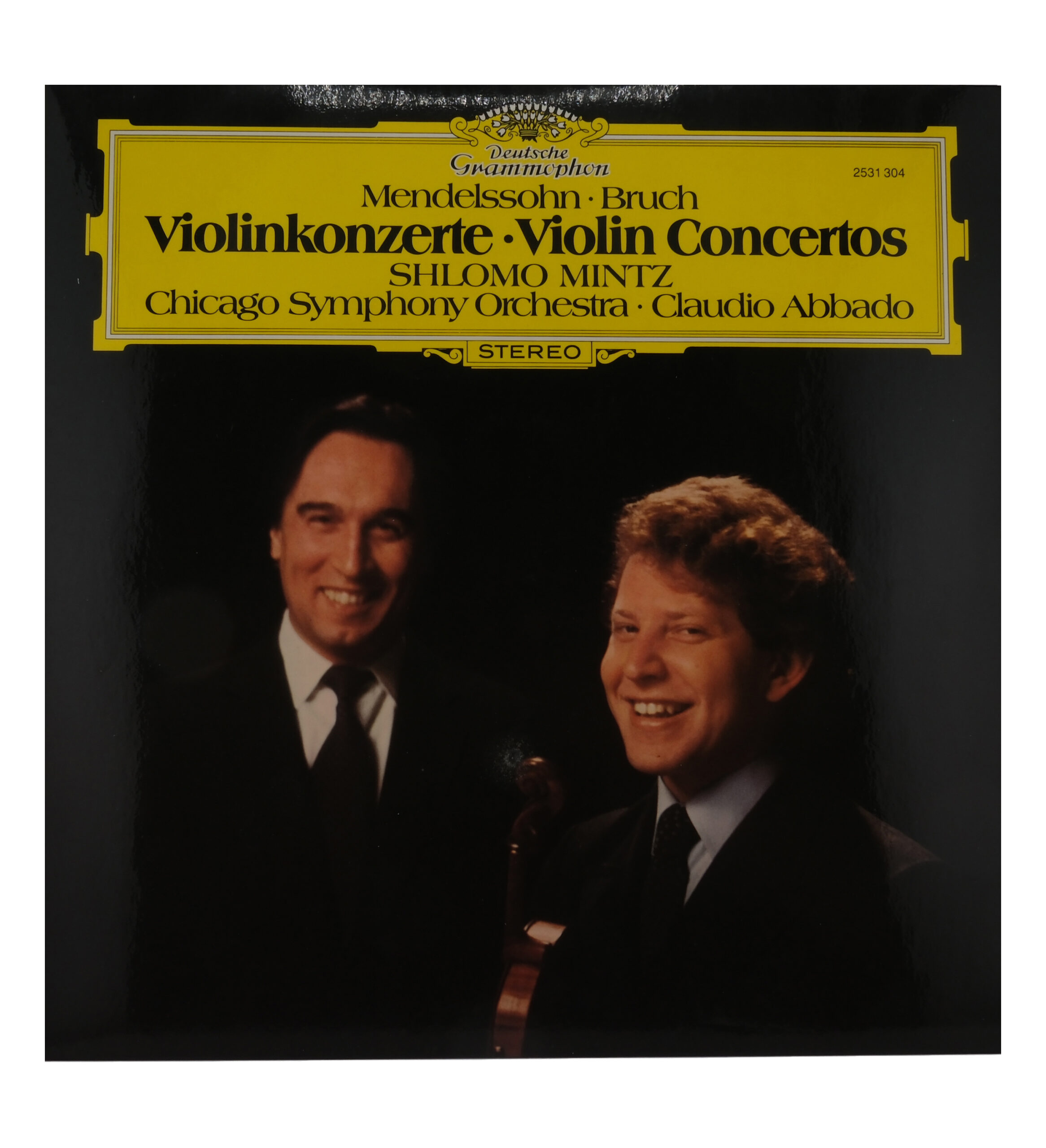 Mendelssohn Bruch Concertos Abbado 1981 Violin Orchestre