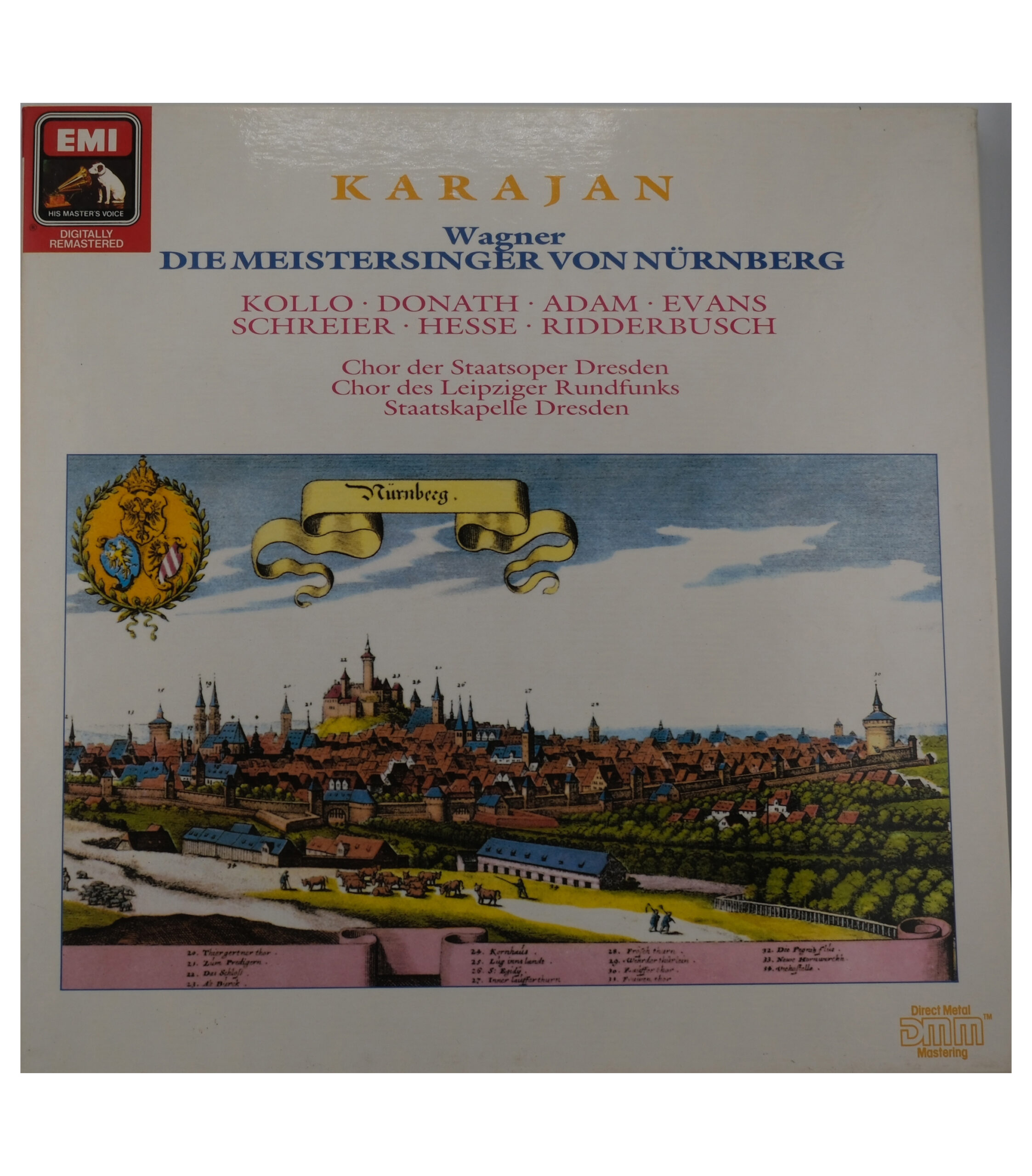 Wagner Karajan Les Maîtres Chanteurs Opéra 1988